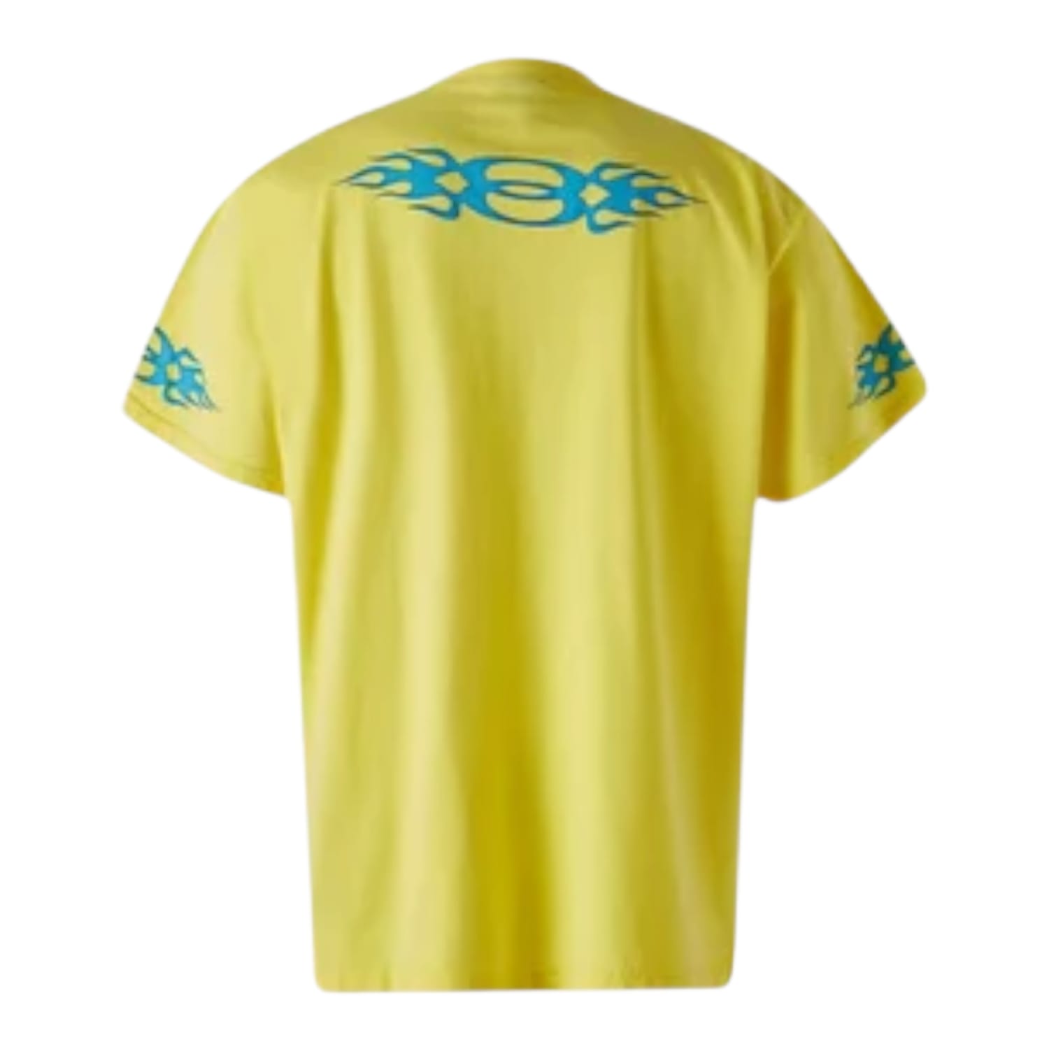 Balenciaga Burning Unity Flame T-Shirt Yellow