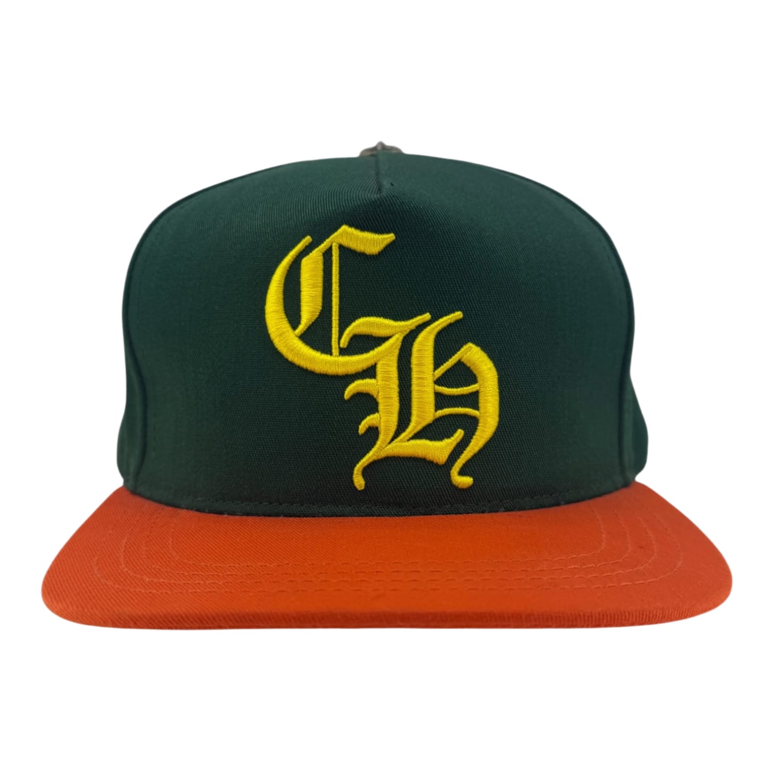 Chrome Hearts Miami Art Basel Exclusive Baseball Hat Green/Orange/Gold