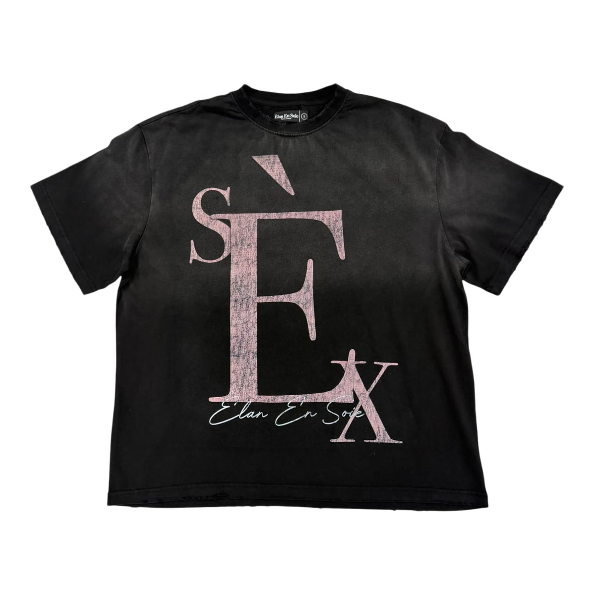 Èlan En Soie sÈx Black T-Shirt