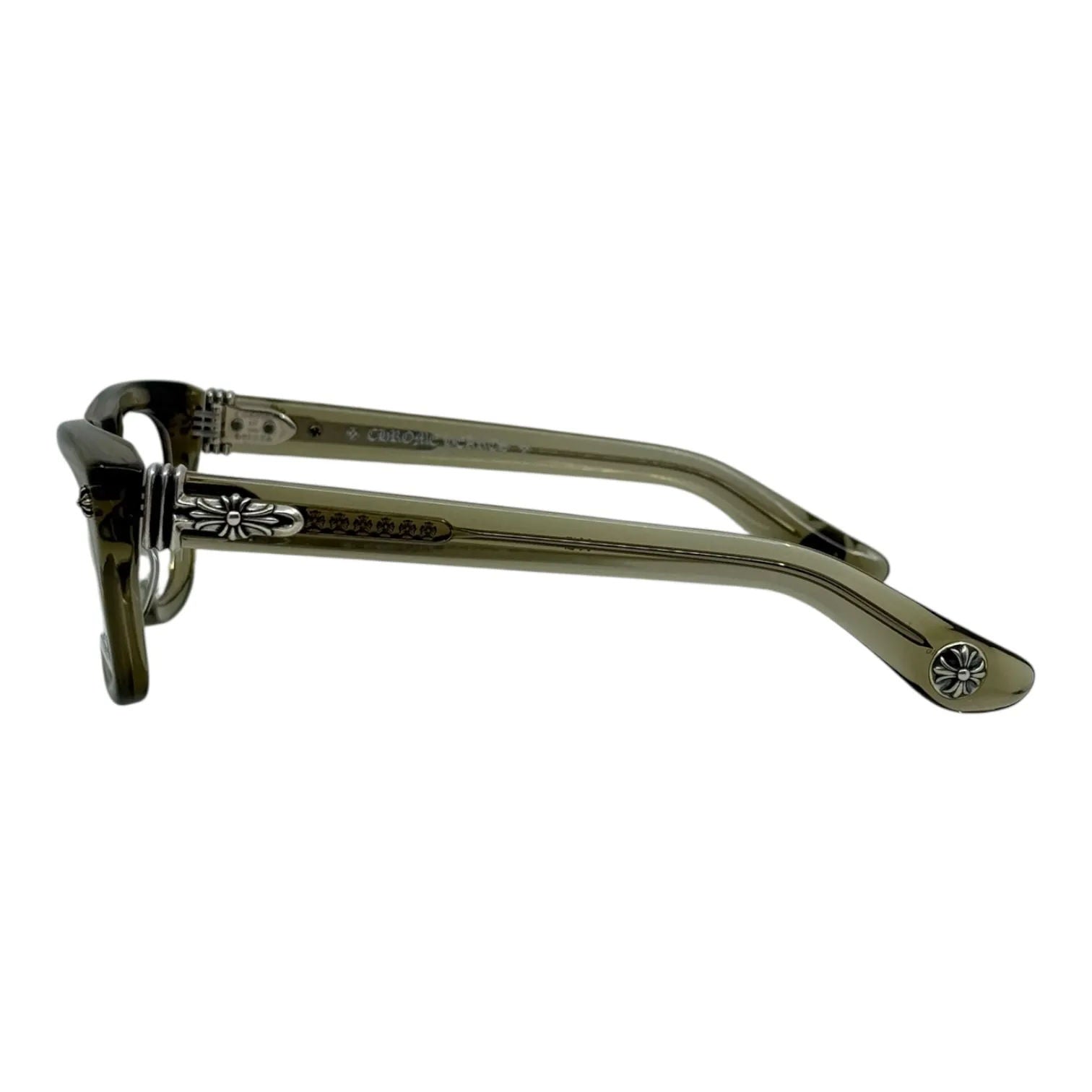 Chrome Hearts Trititsagain Army/Silver Glasses