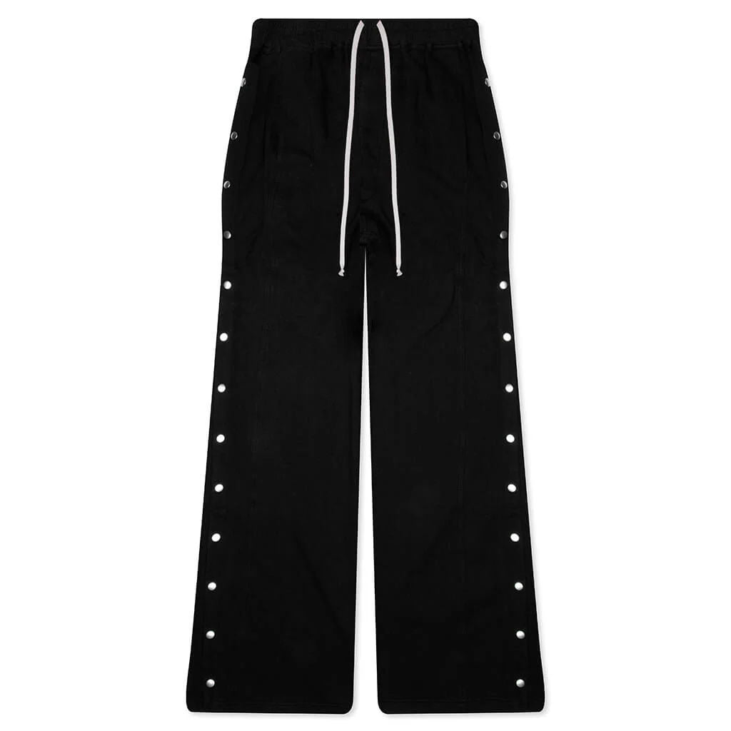 Rick Owens Wide Pusher Sweatpants Black