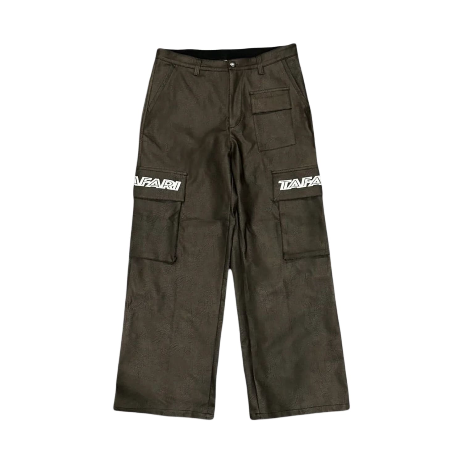 Tafari Leather Pants Brown