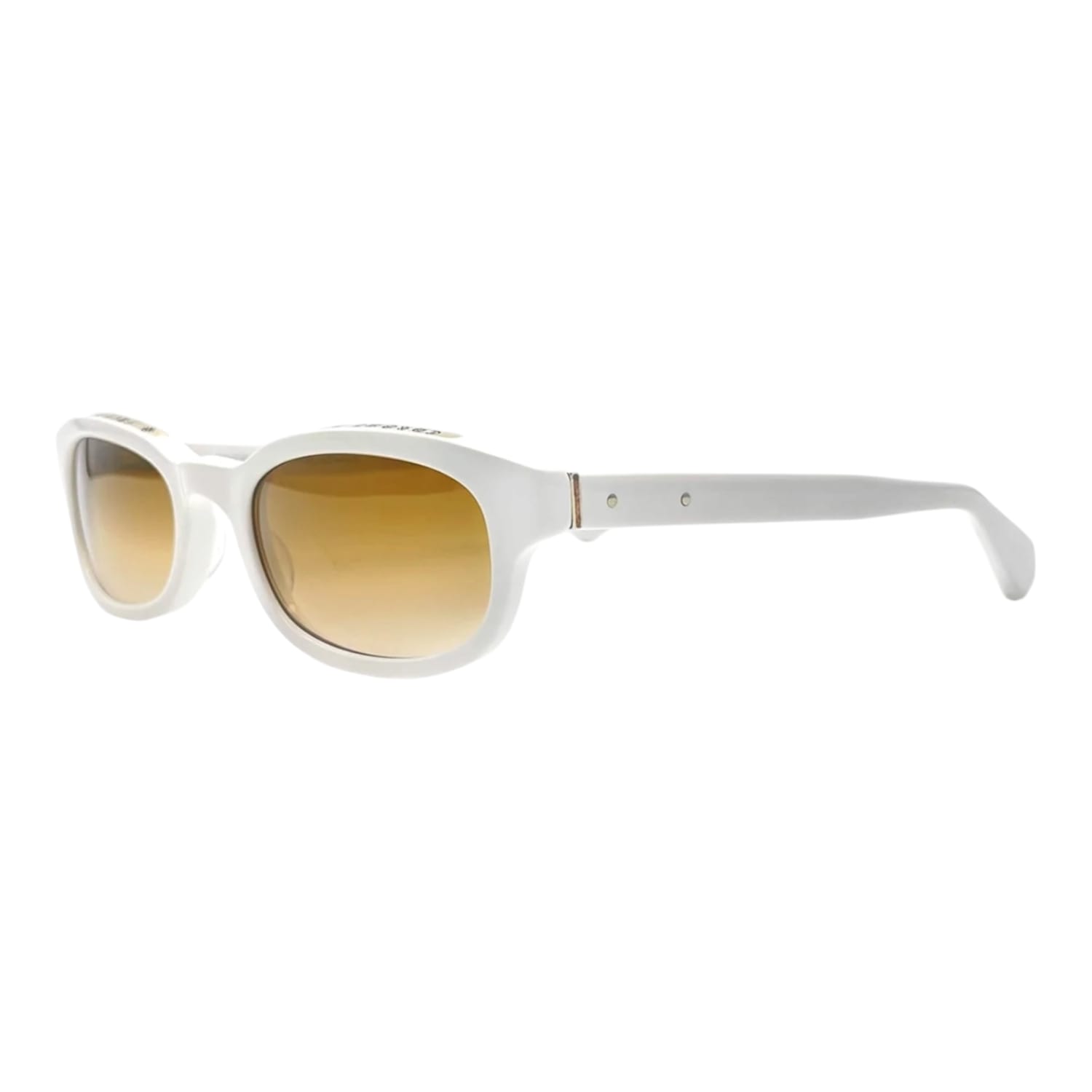 Chrome Hearts Lowrider White Yellow Tinted Sunglasses