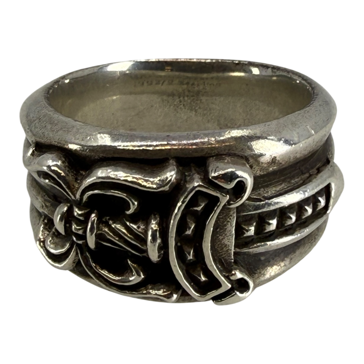Chrome Hearts Silver Dagger Ring - US Size 11