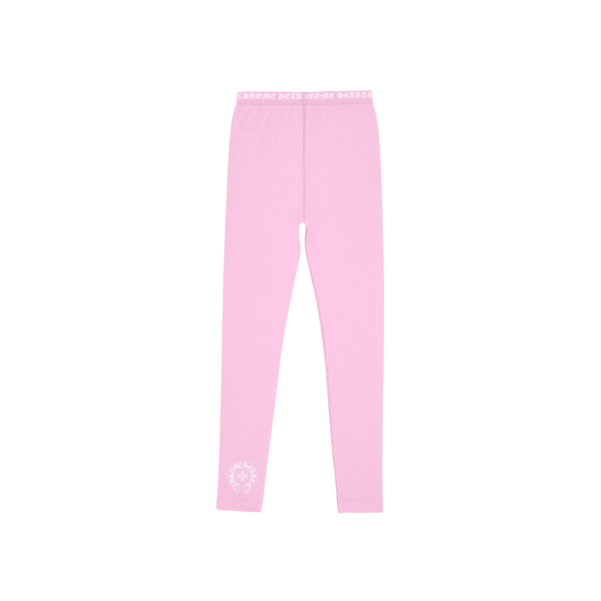 Chrome Hearts Logo Leggings Baby Pink