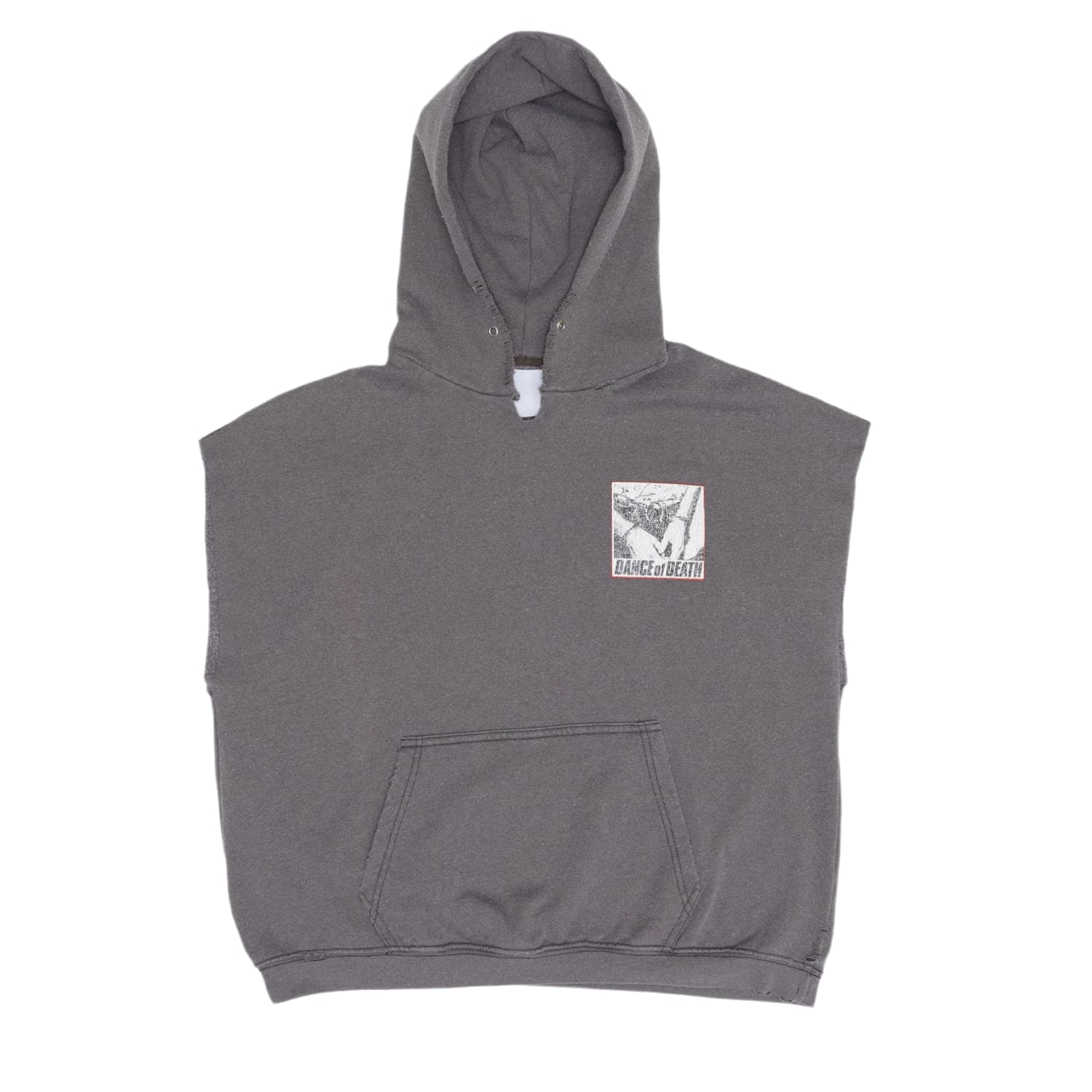 Paly Hollywood Dr. Blue Cut Off Hoodie