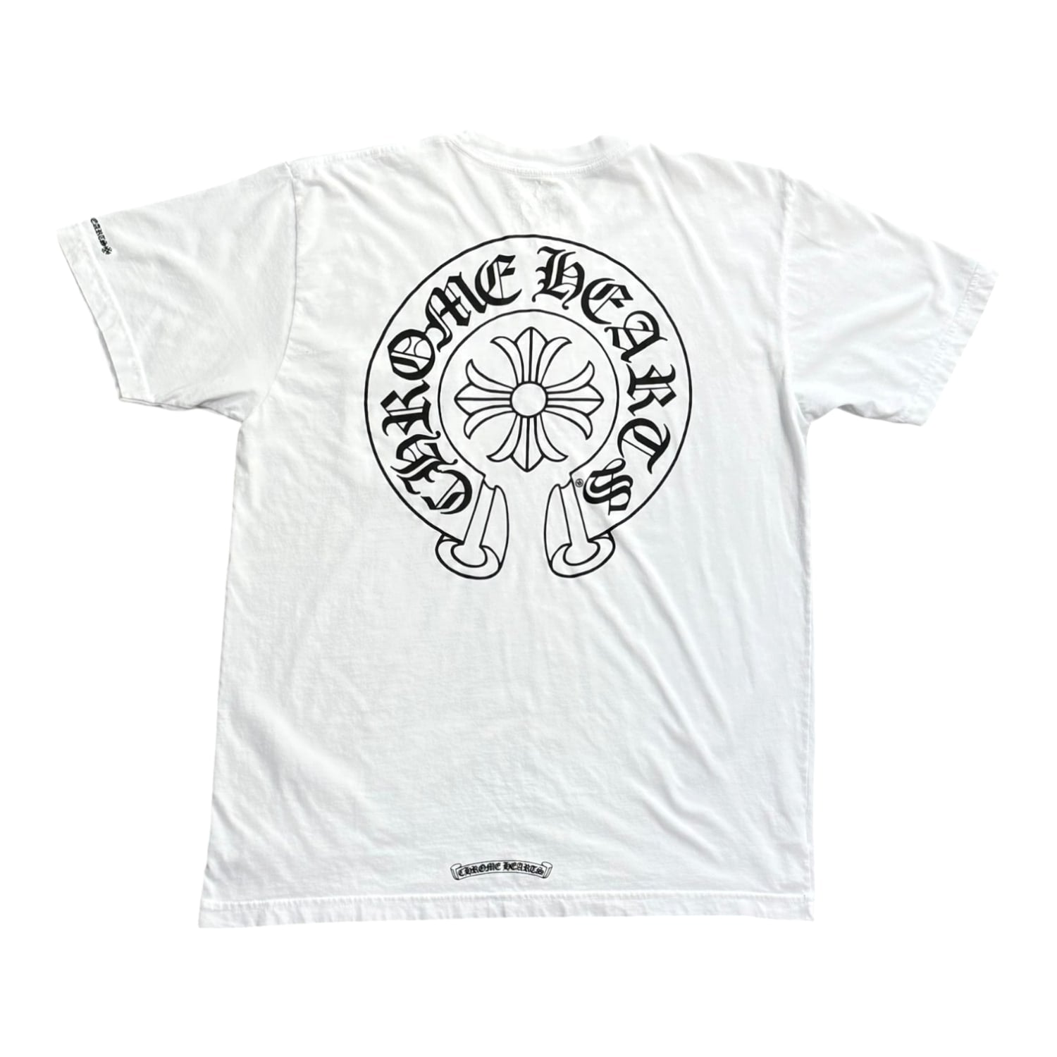 Chrome Hearts Horse Shoe Logo Pocket T-Shirt White