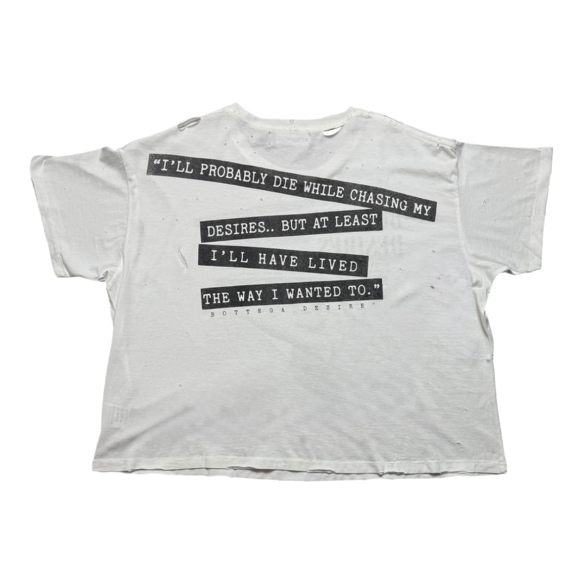 Bottega Desires Interview T-Shirt