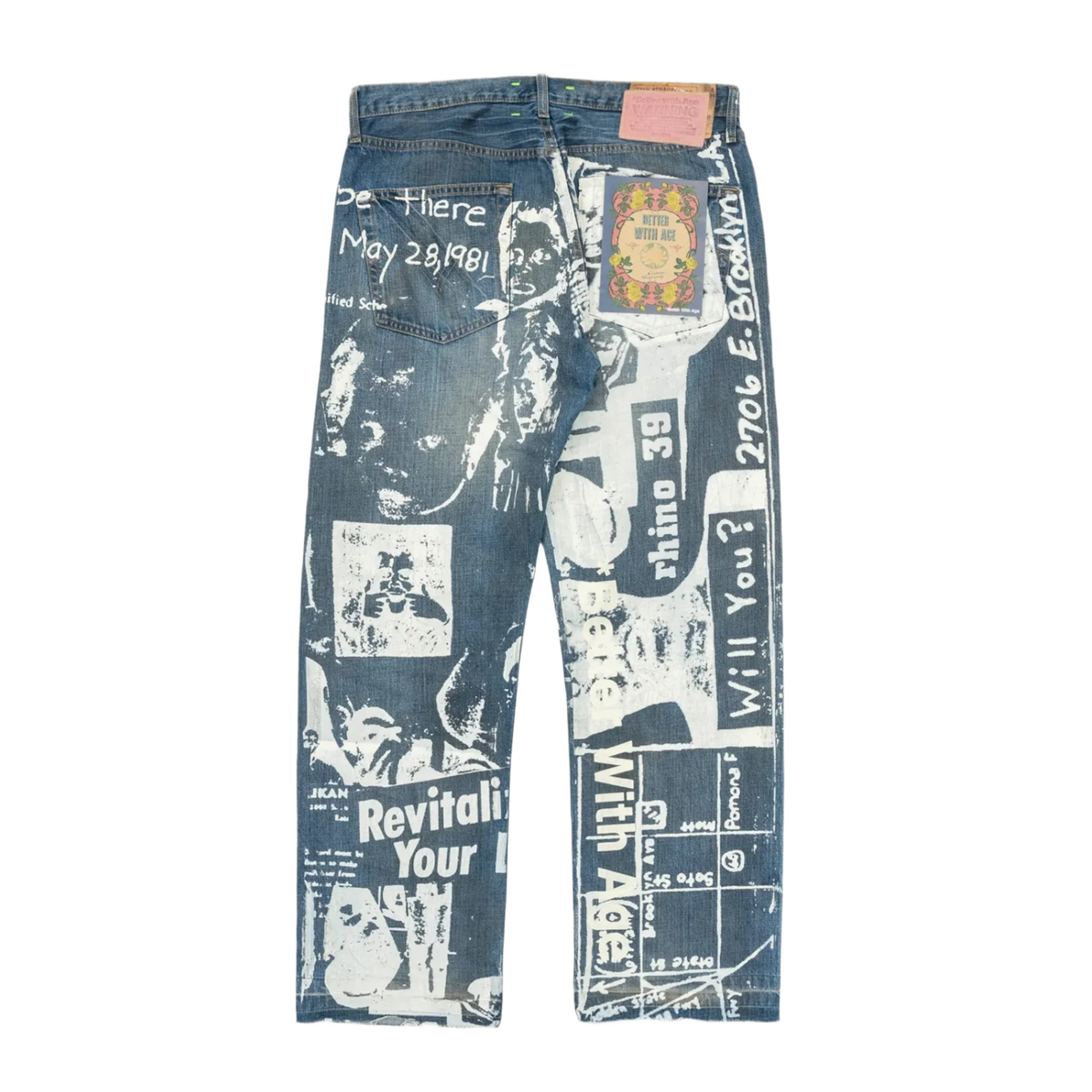 Better With Age Therapy Denim Jeans Indigo