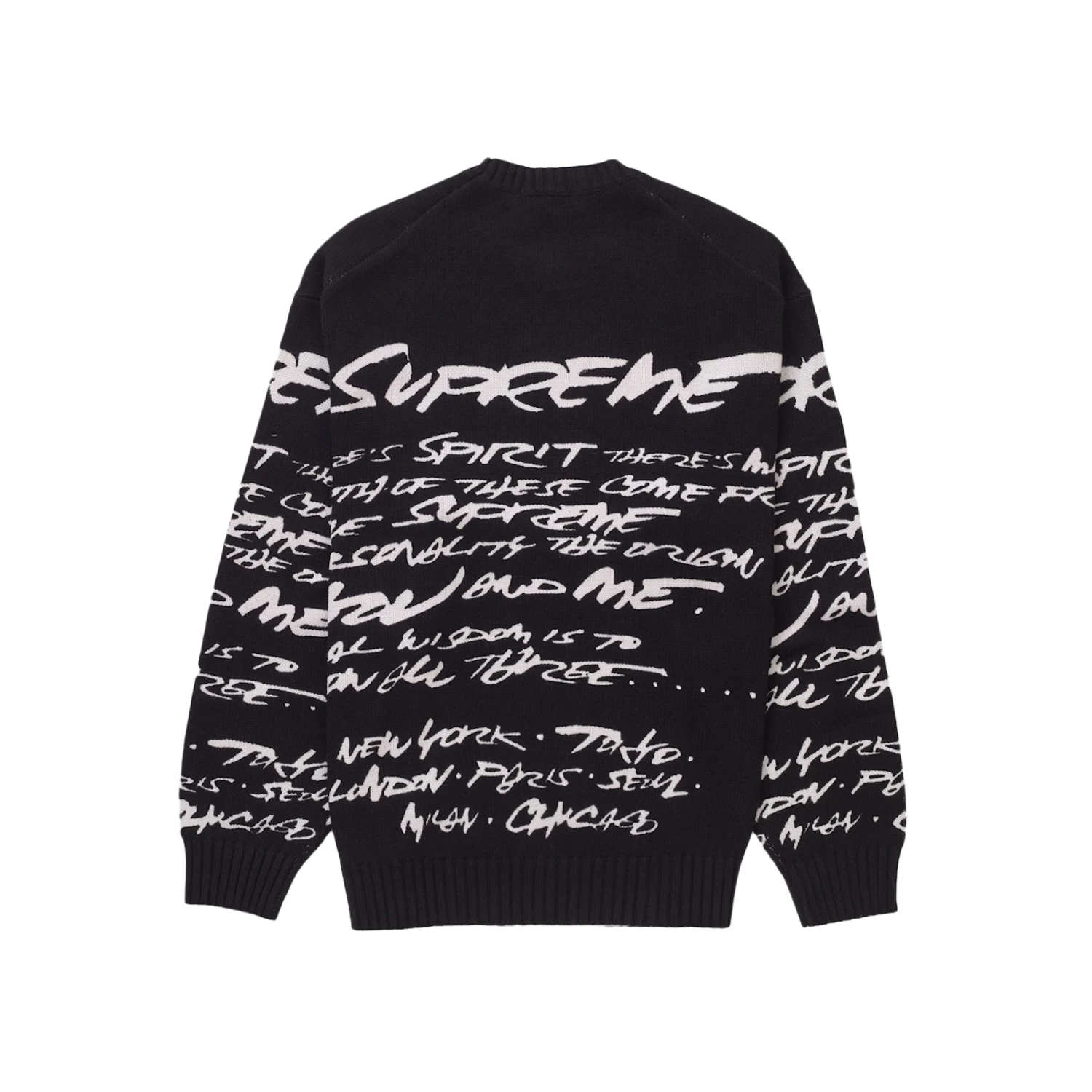 Supreme Futura Sweater Black