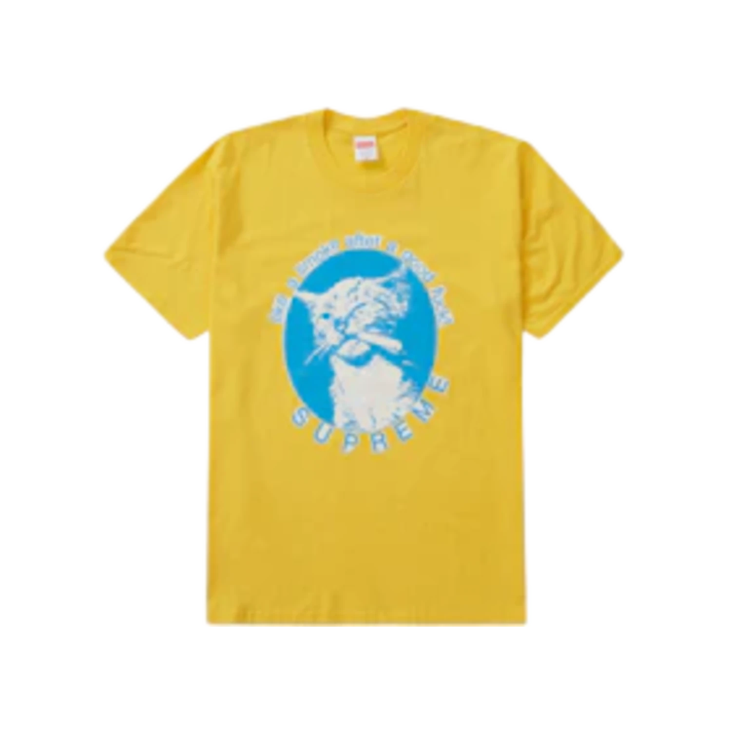 Supreme Smoke Tee (SS23) Yellow