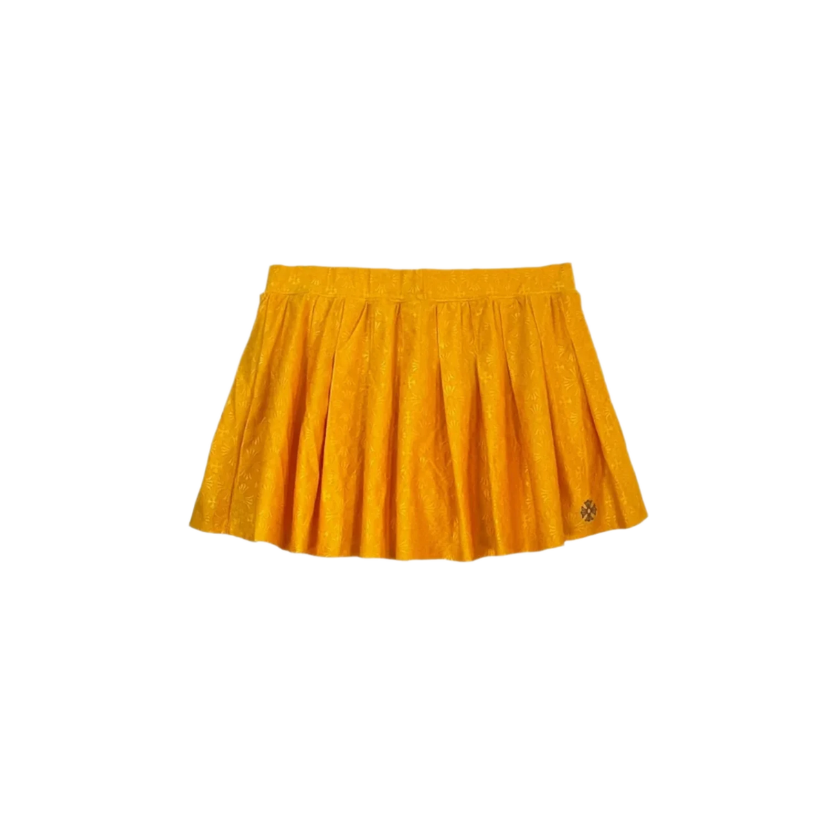 Chrome Hearts Women's Tennis Skirt Yellow