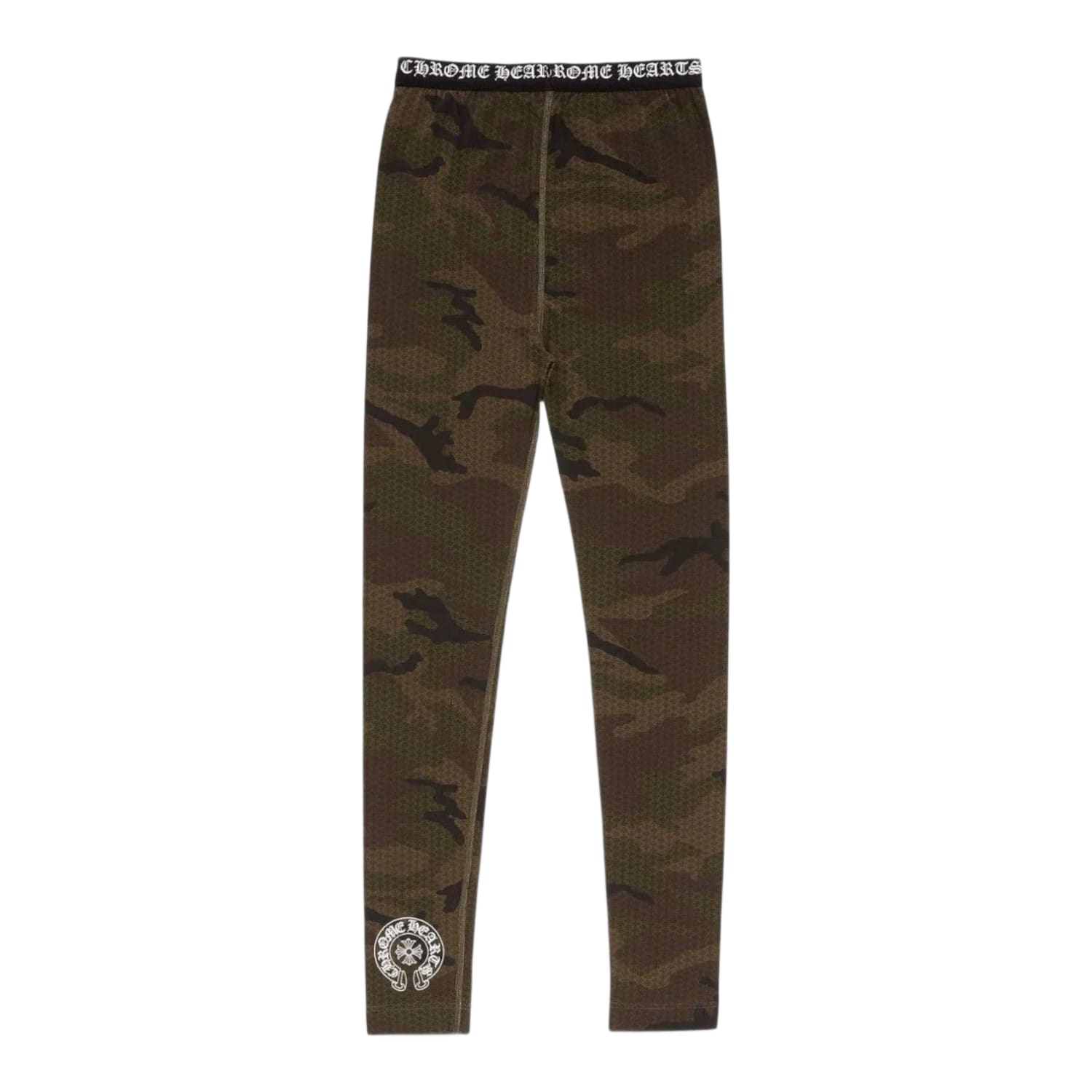 Chrome Hearts Women's Horseshoe Leggings Camouflage
