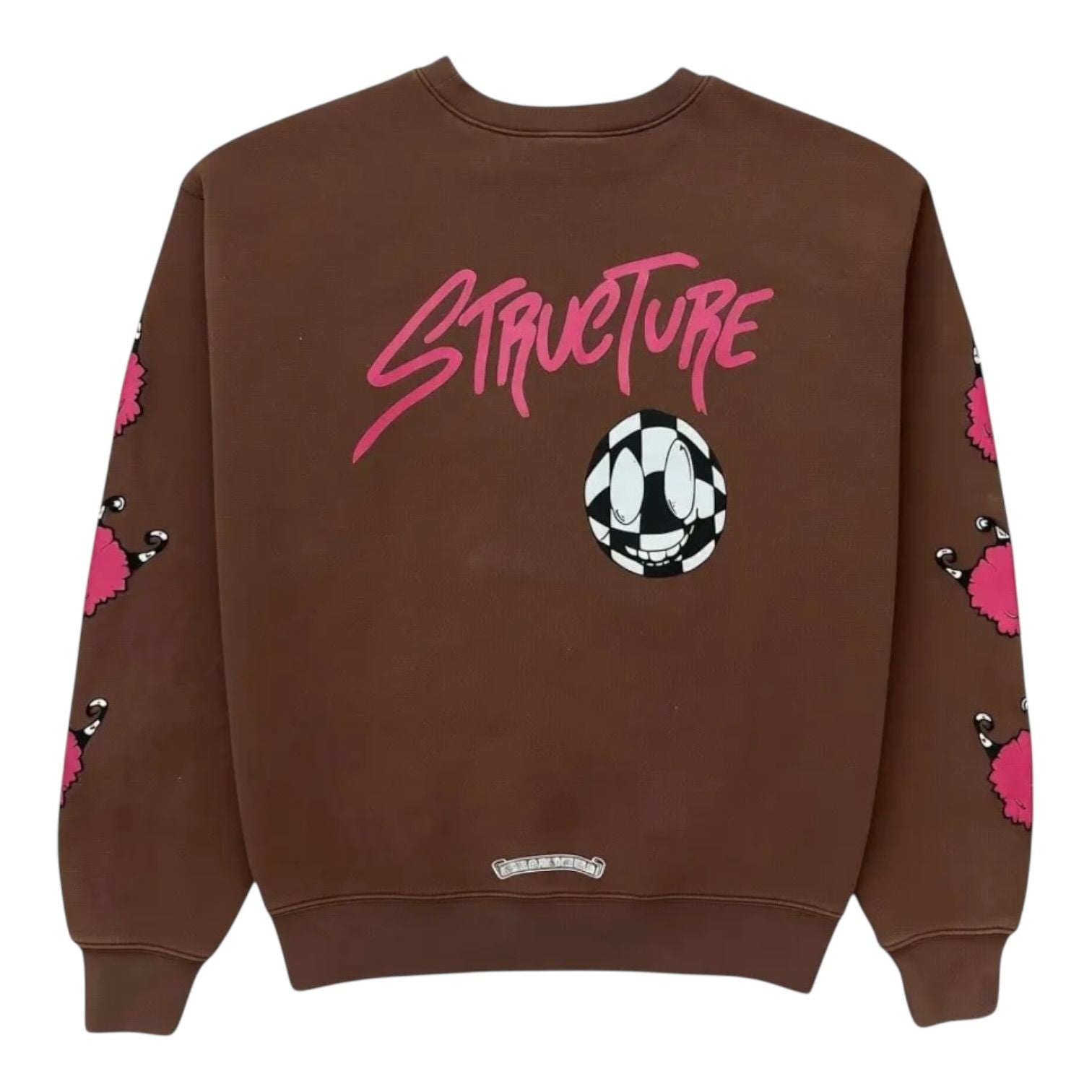 Chrome Hearts Matty Boy Structure Crewneck Sweatshirt Brown