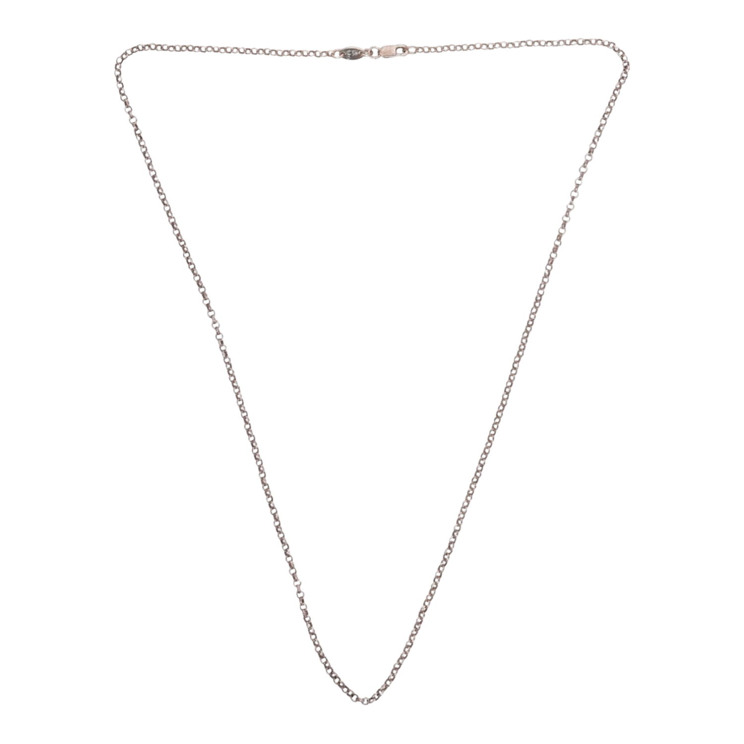 Chrome Hearts Silver Roll Chain - 20 Inches
