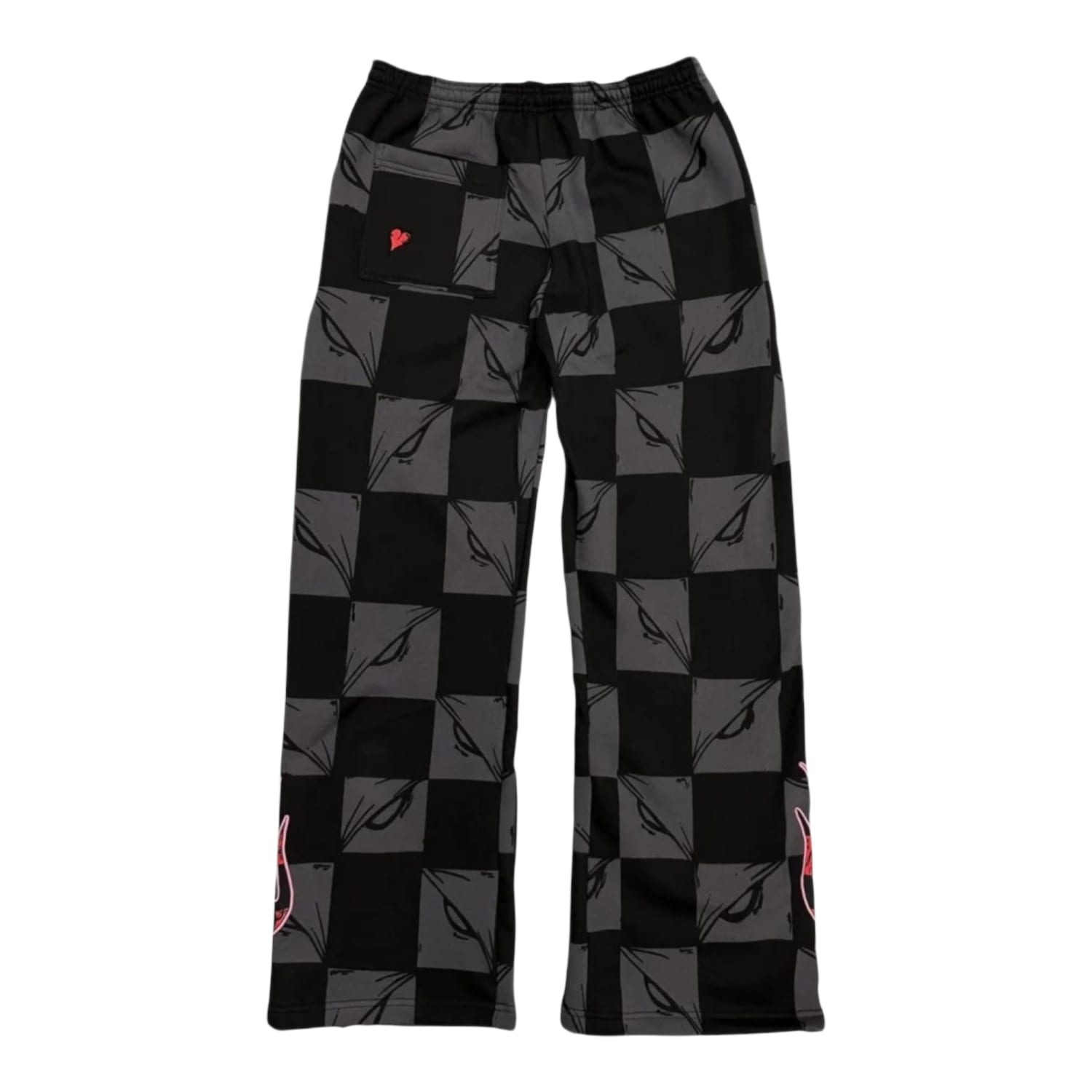 Matty Boy Anti Promo 99 Eyes ATL Flame Sweatpants Black Multi