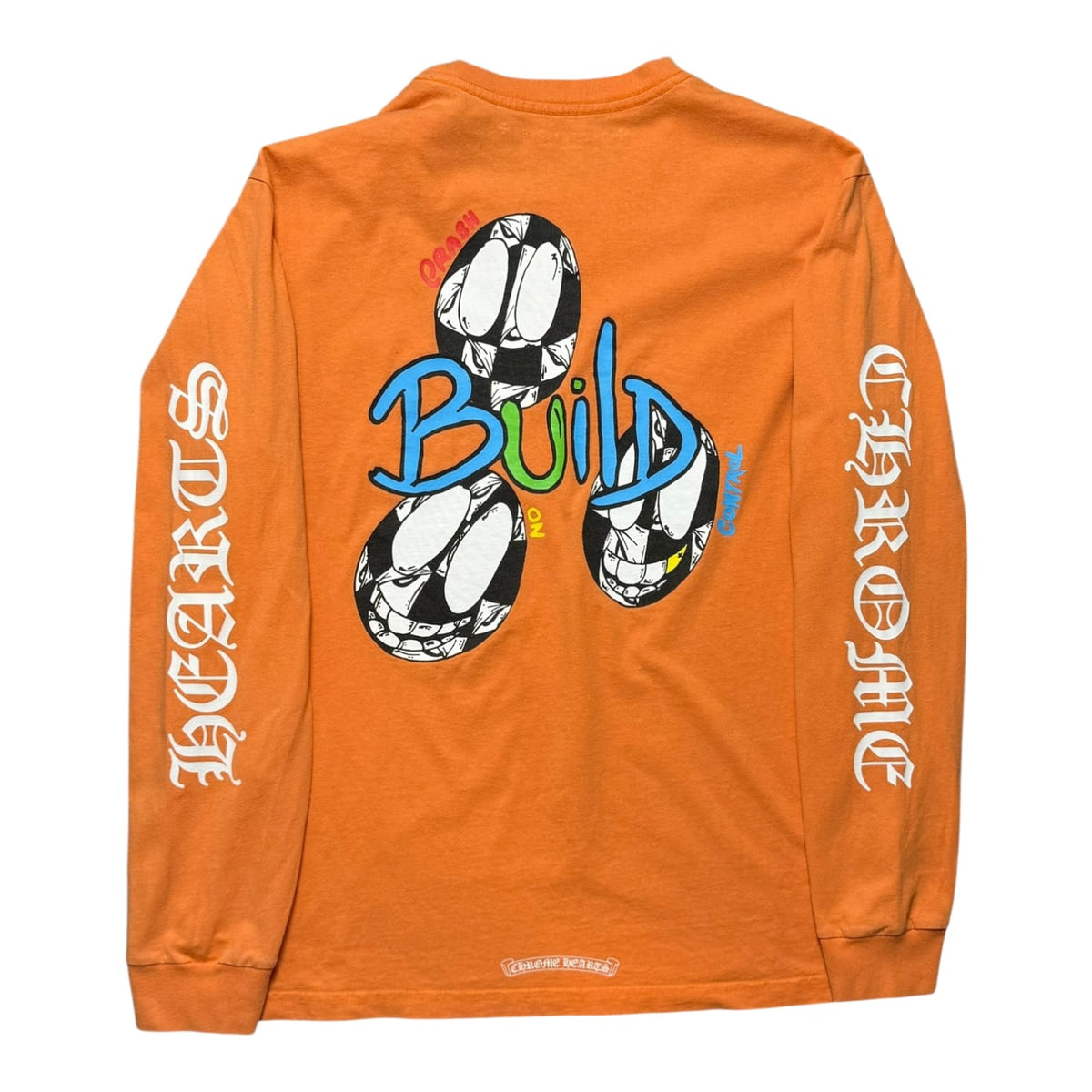 Chrome Hearts Matty Boy Link & Build L/S T-shirt Orange