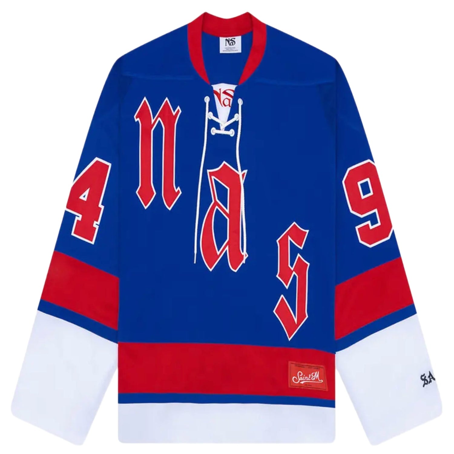 Saint Michael x Nas Illmatic 94 Game Shirt Blue
