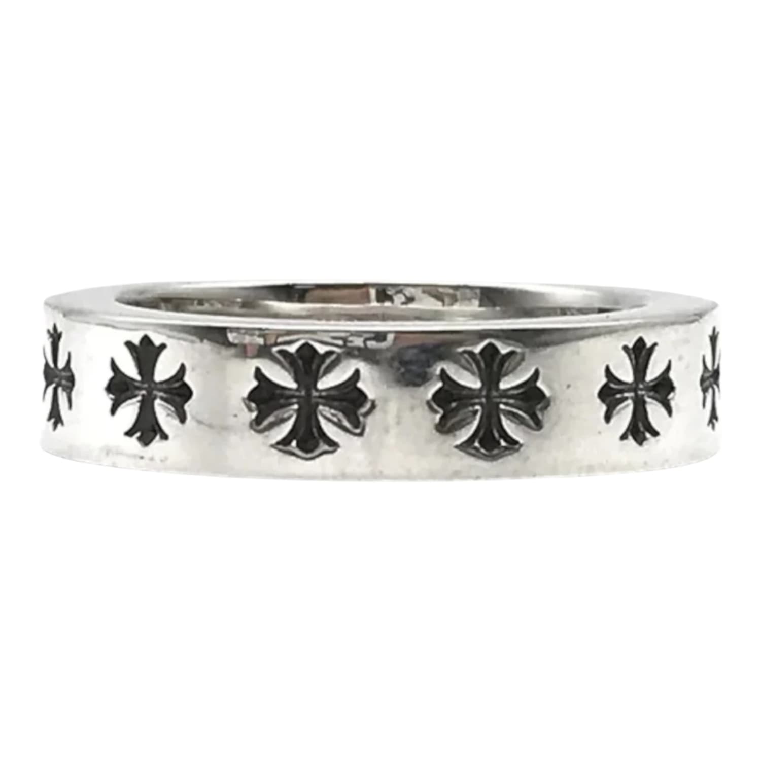 Chrome Hearts Silver Forever Ring - Size 11.5