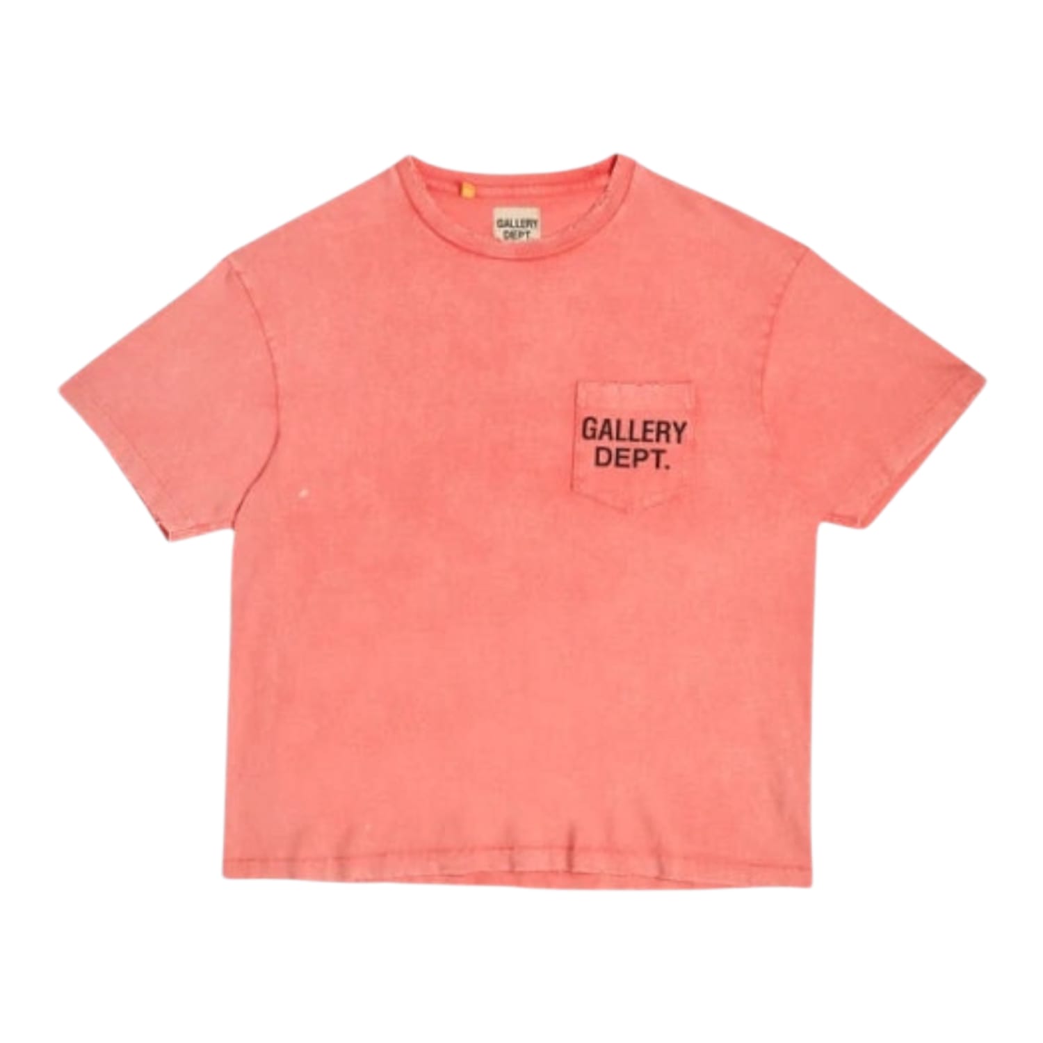 Gallery Dept. Sun Faded Red & Black Logo T-Shirt