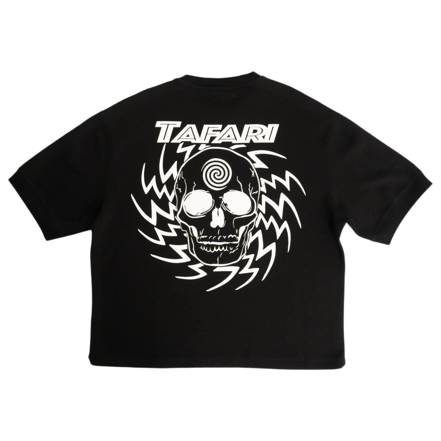 Tafari Skull T-Shirt Black
