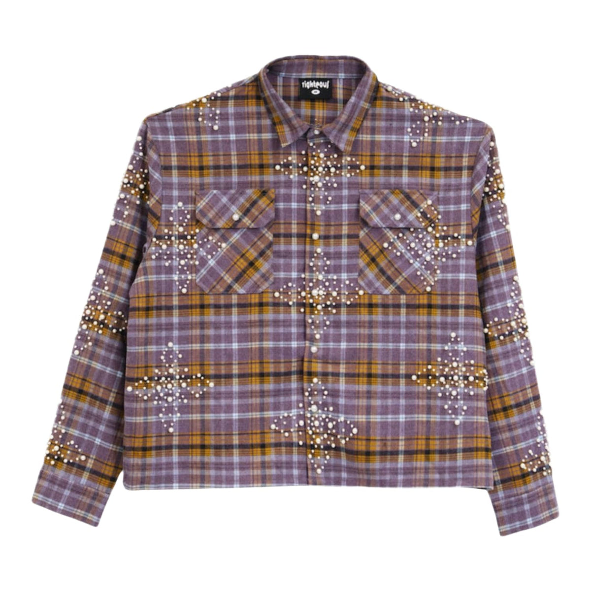 Righteous Logo Flannel Purple
