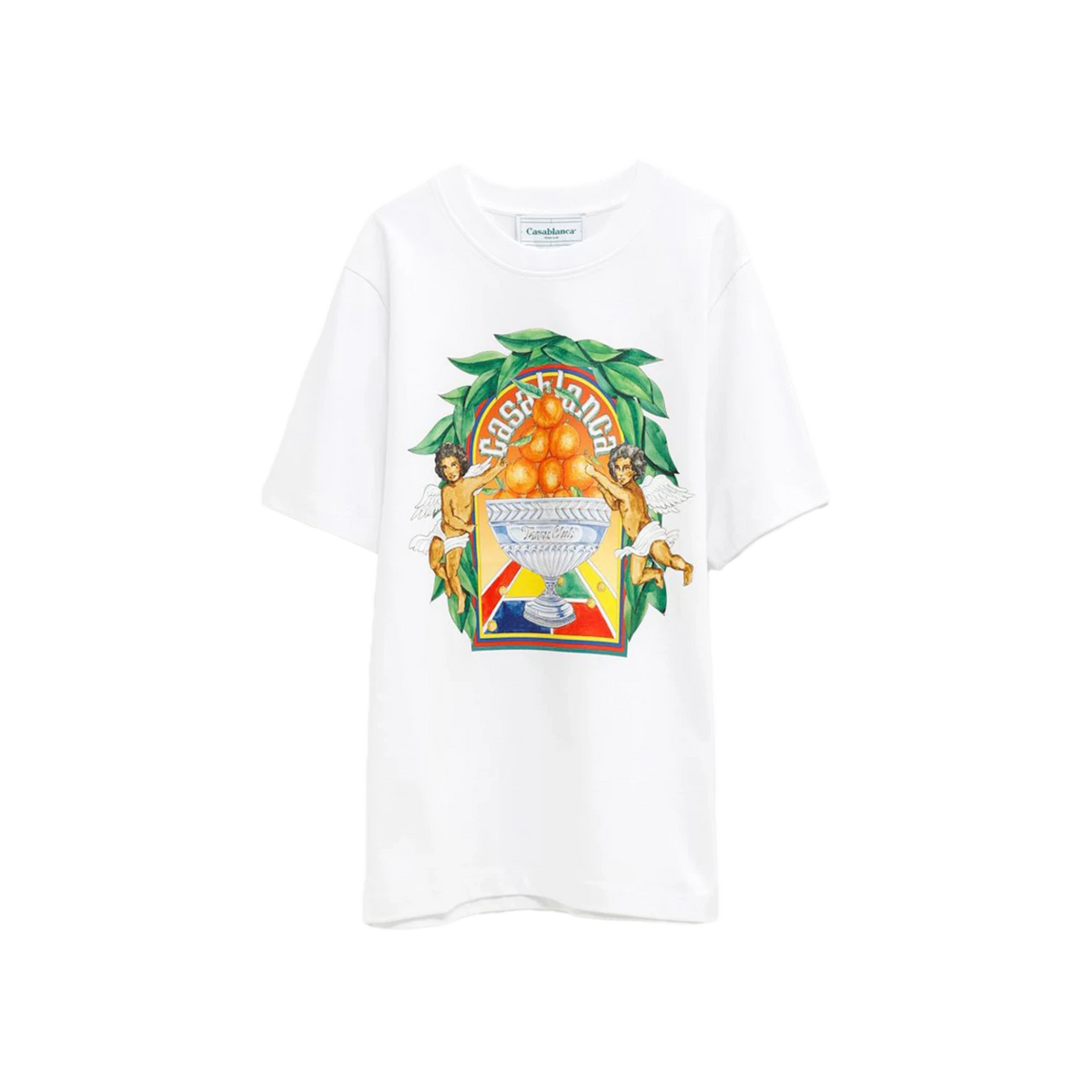 Casablanca Triomphe D'orange T-Shirt White