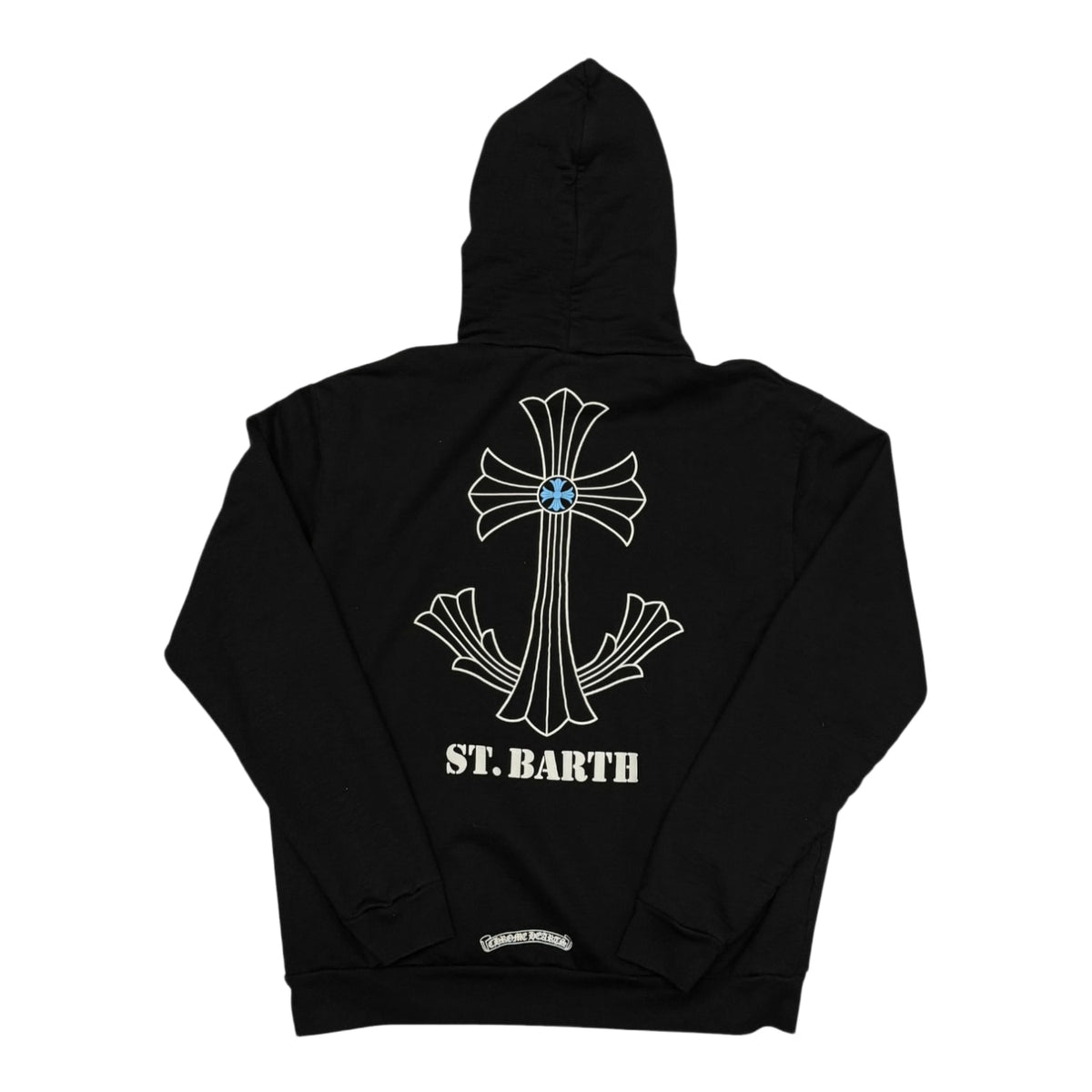 Chrome Hearts St. Barths Exclusive Anchor Hoodie Black/Blue