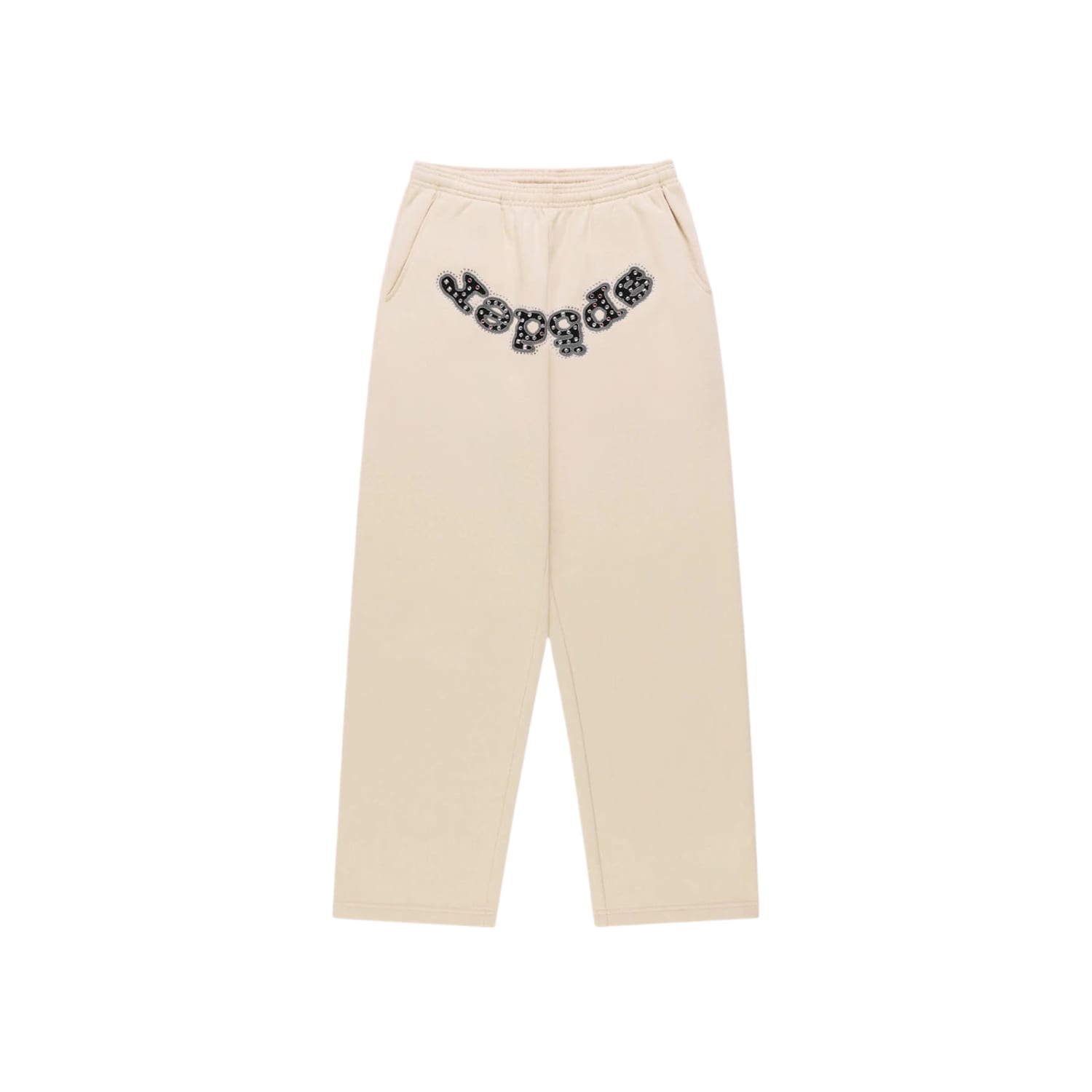 Sp5der Mixed Stone OG Logo Sweatpant Cream