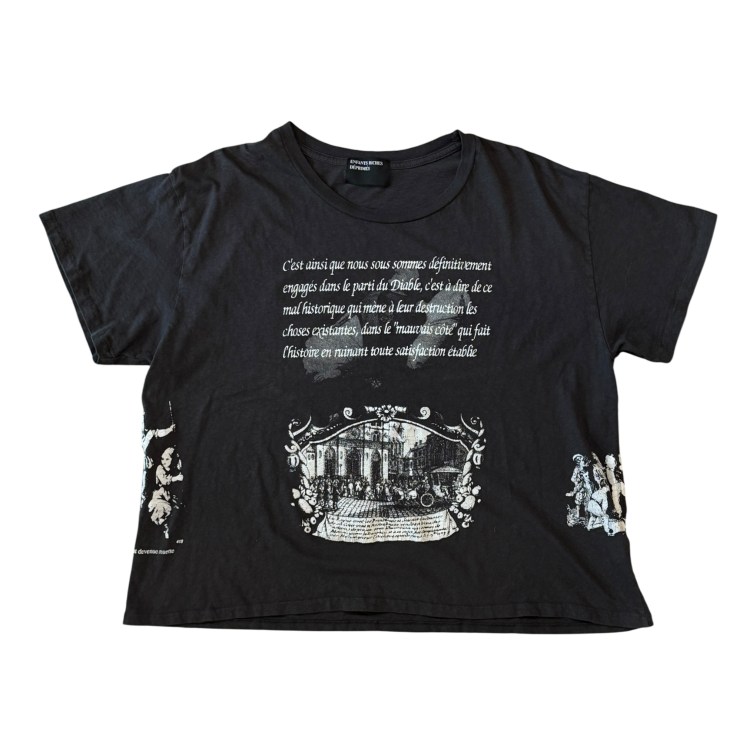 Enfants Riches Déprimés Napoleon T-Shirt Faded Black