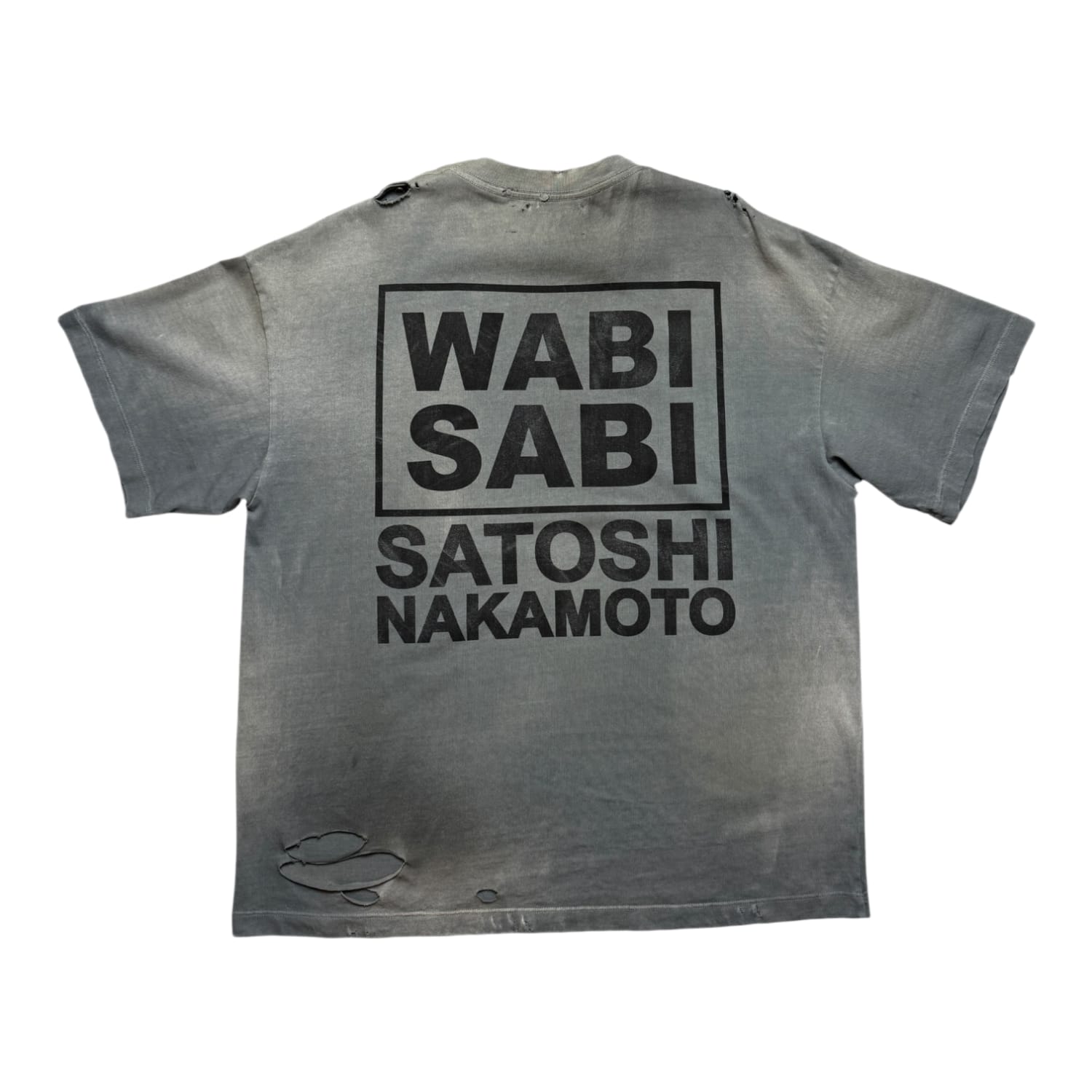 Satoshi Nakamoto Wabi Sabi T-Shirt