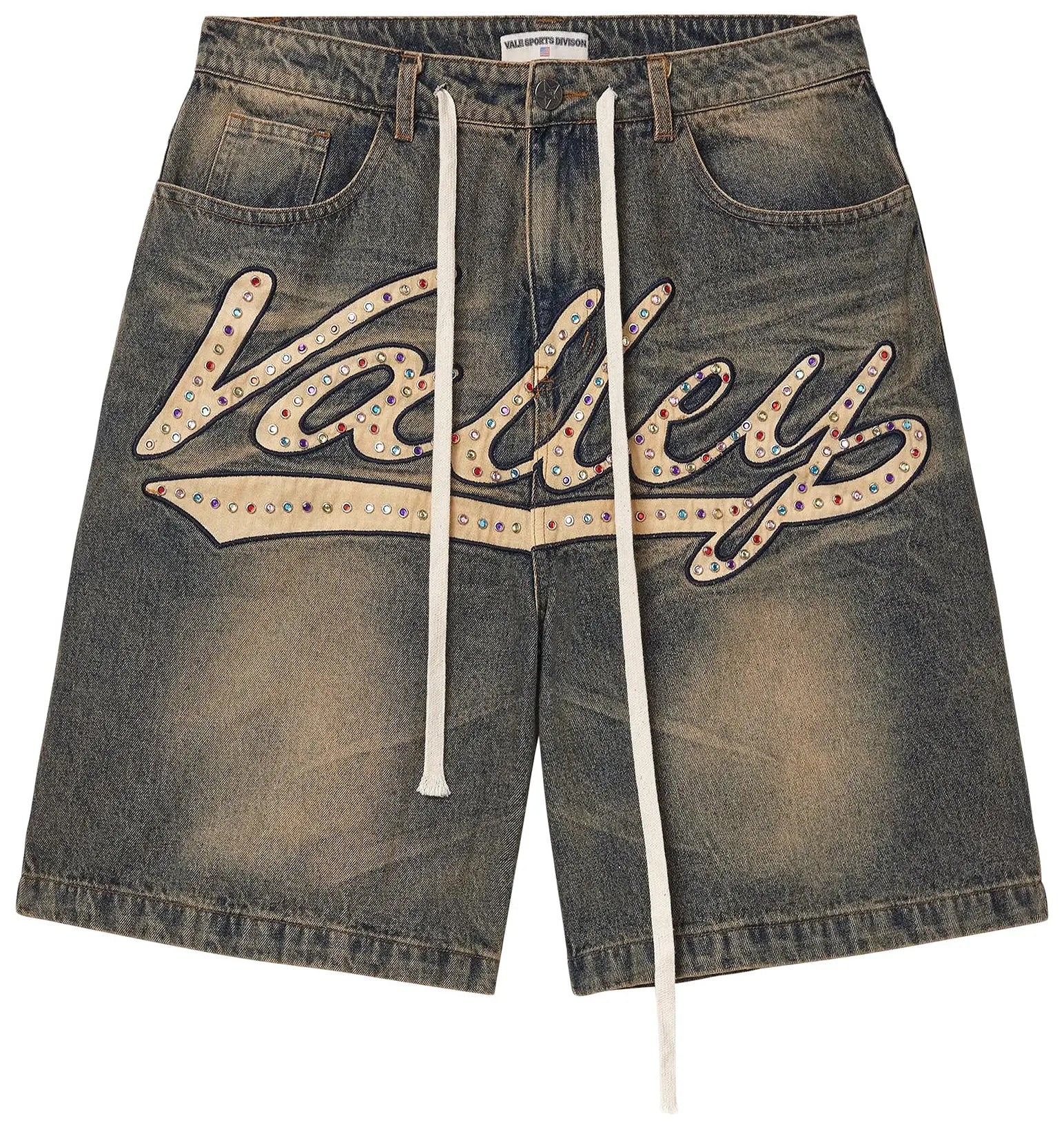 Vale Forever Skittles Jorts Mid Blue