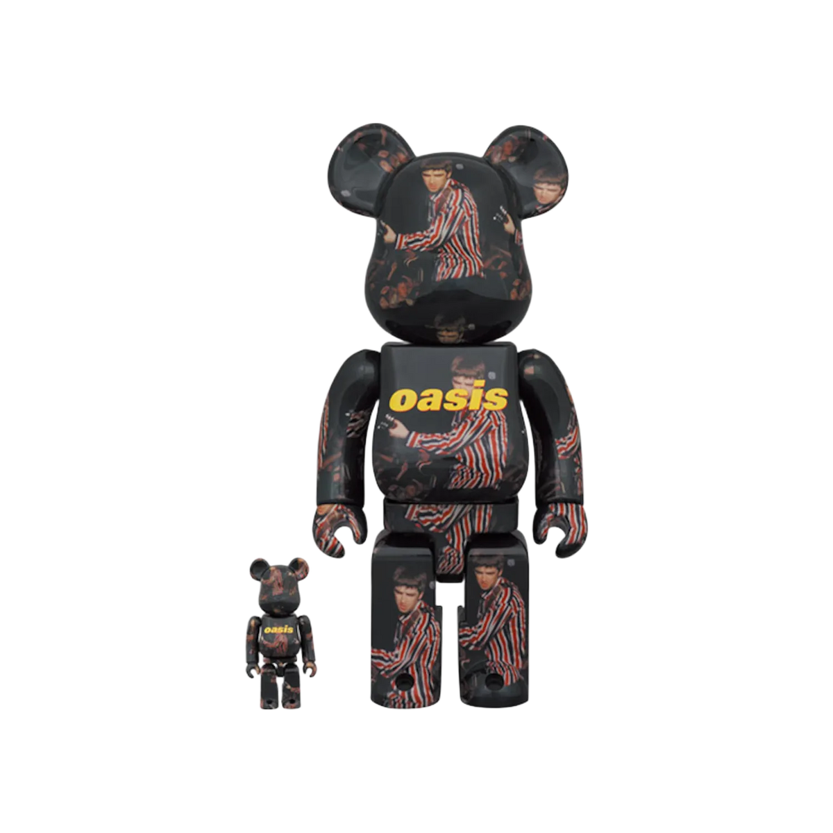 Bearbrick x Oasis Knebworth 1996 (Noel Gallagher) 100% & 400% Set
