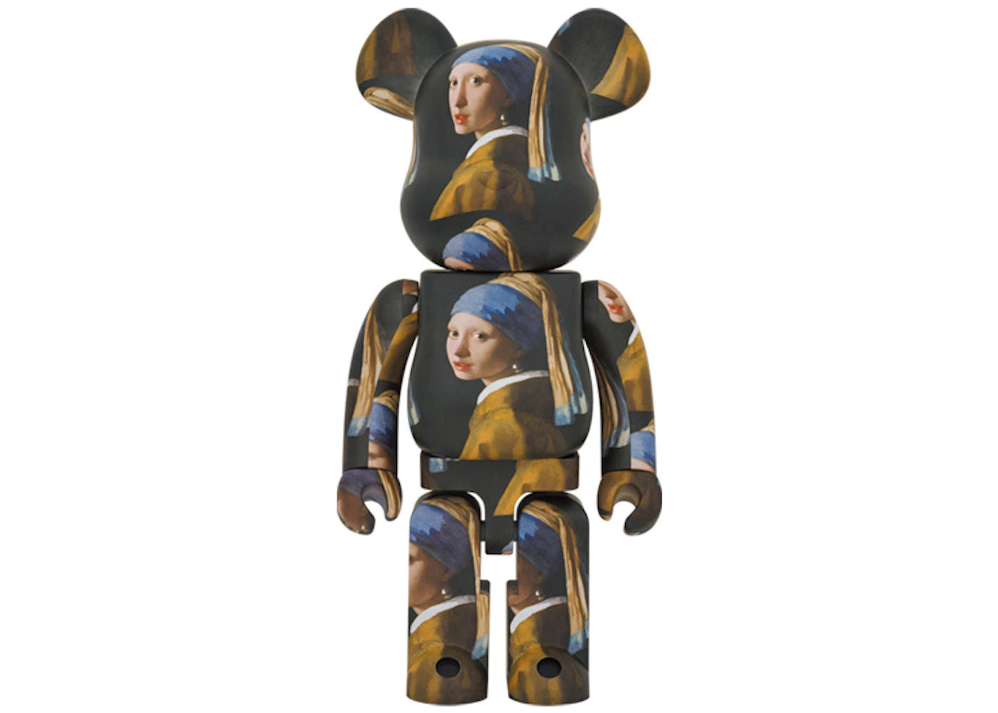 Bearbrick Johannes Vermeer (Girl with a Pearl Earring) 1000%