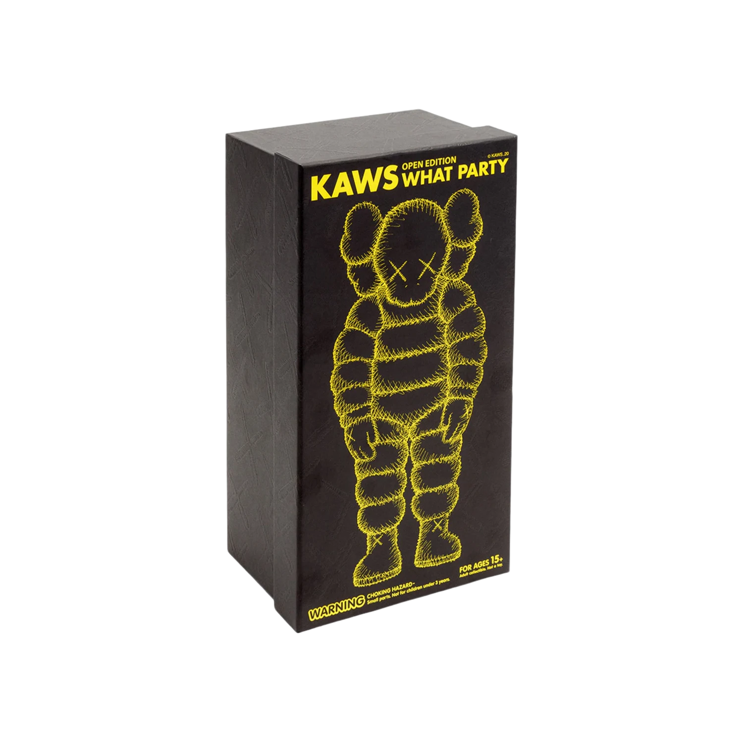 KAWS What Party Figure Yellow
