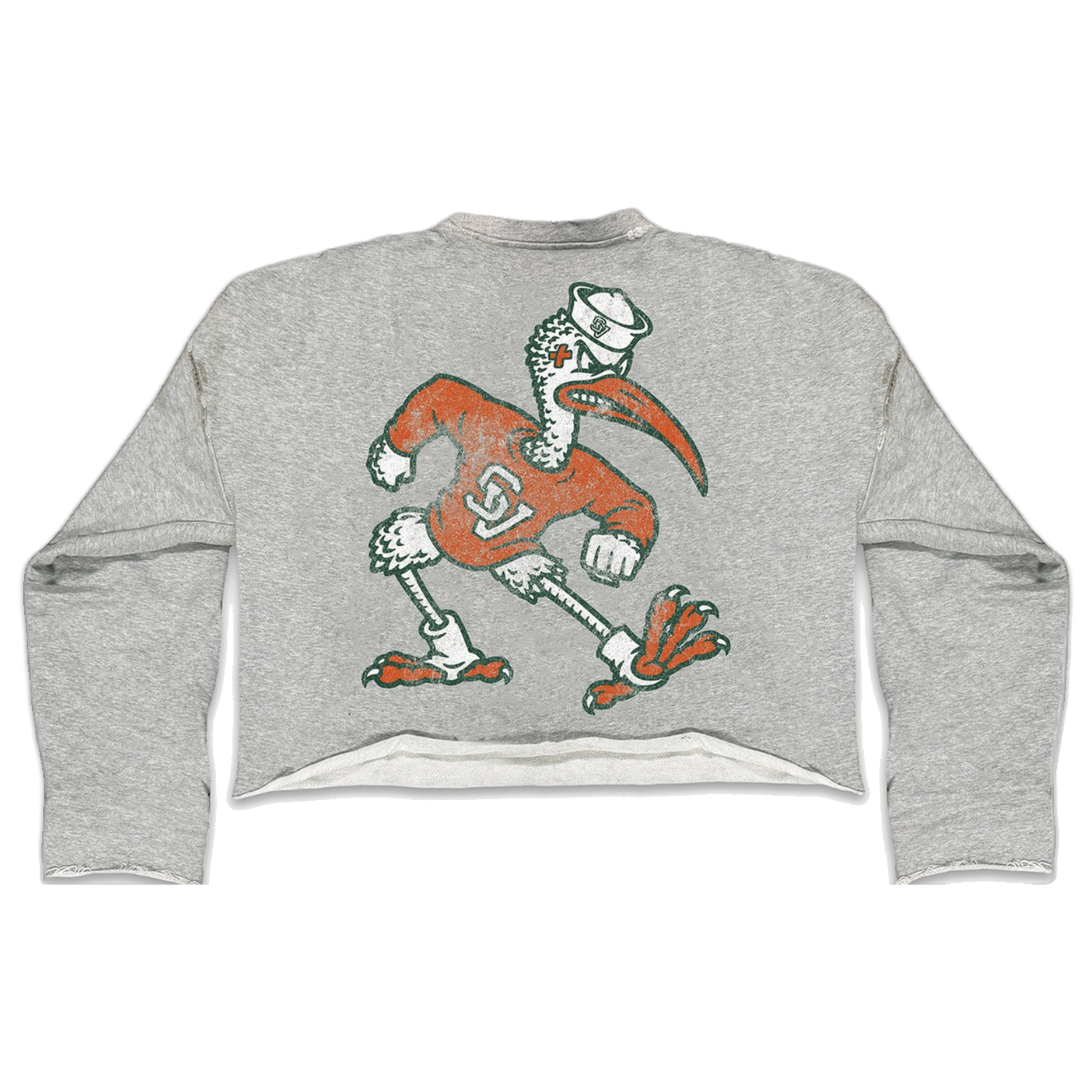 Saint Vanity Canes Crewneck Exclusive Grey
