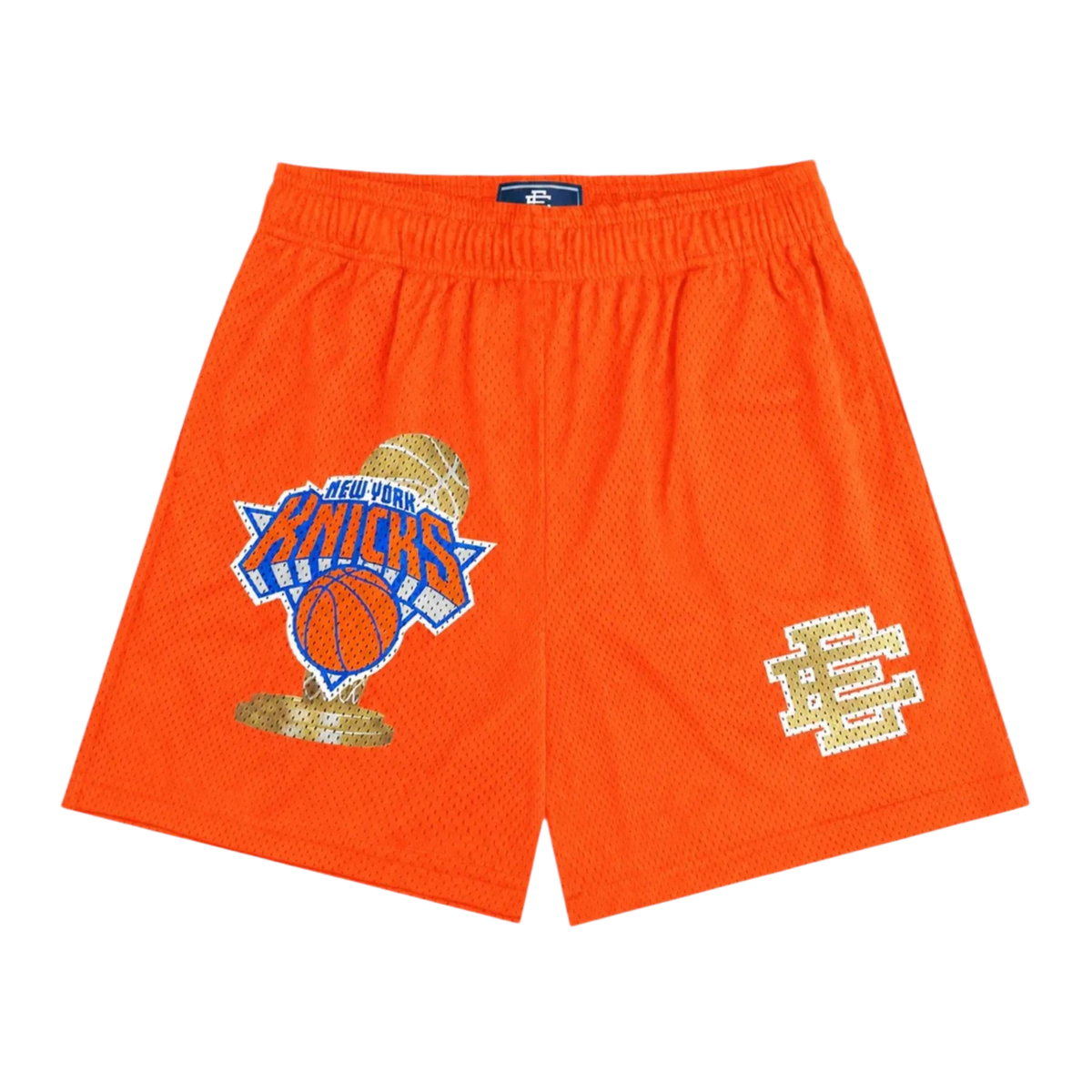 Eric Emanuel x New York Knicks Champ Shorts Orange/Gold