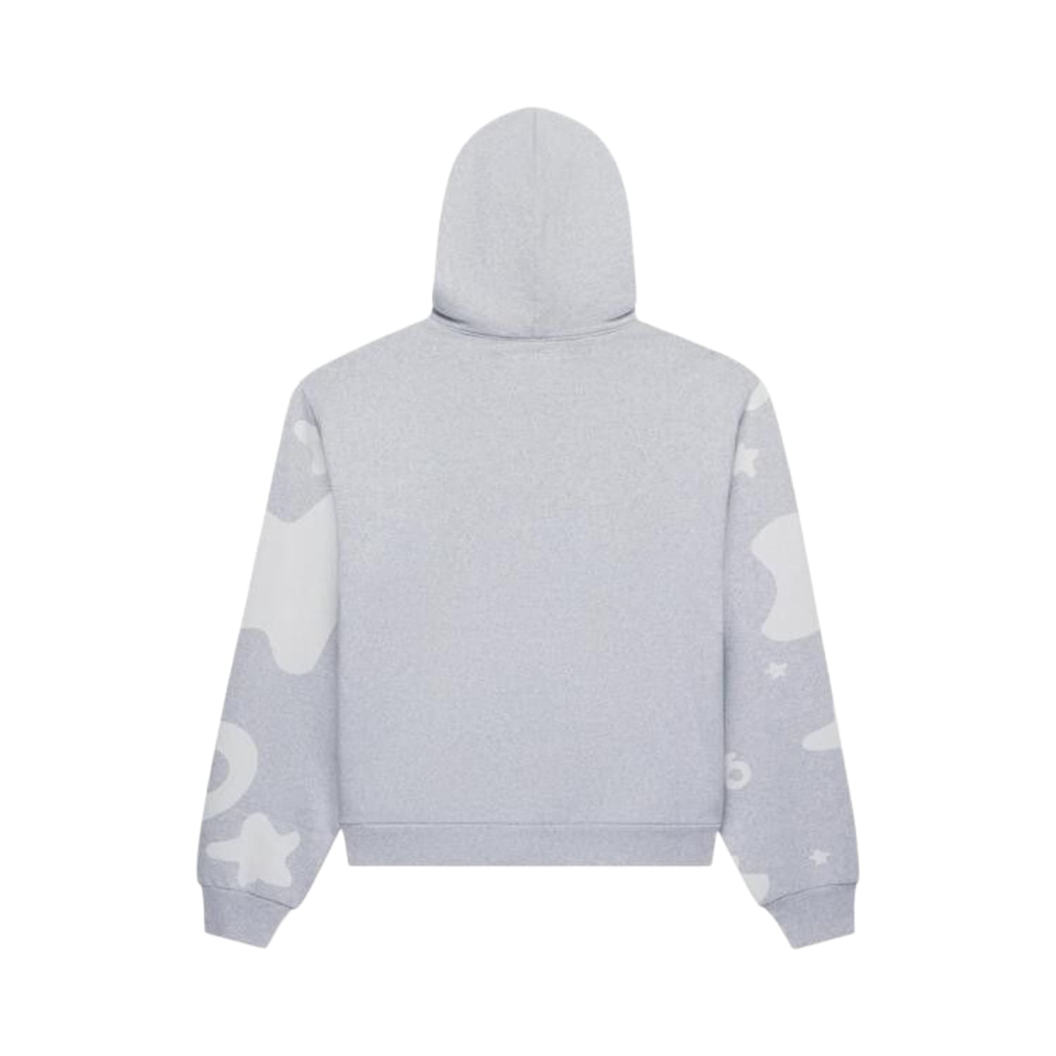 Sp5der Aop Beluga Pullover Hoodie Grey