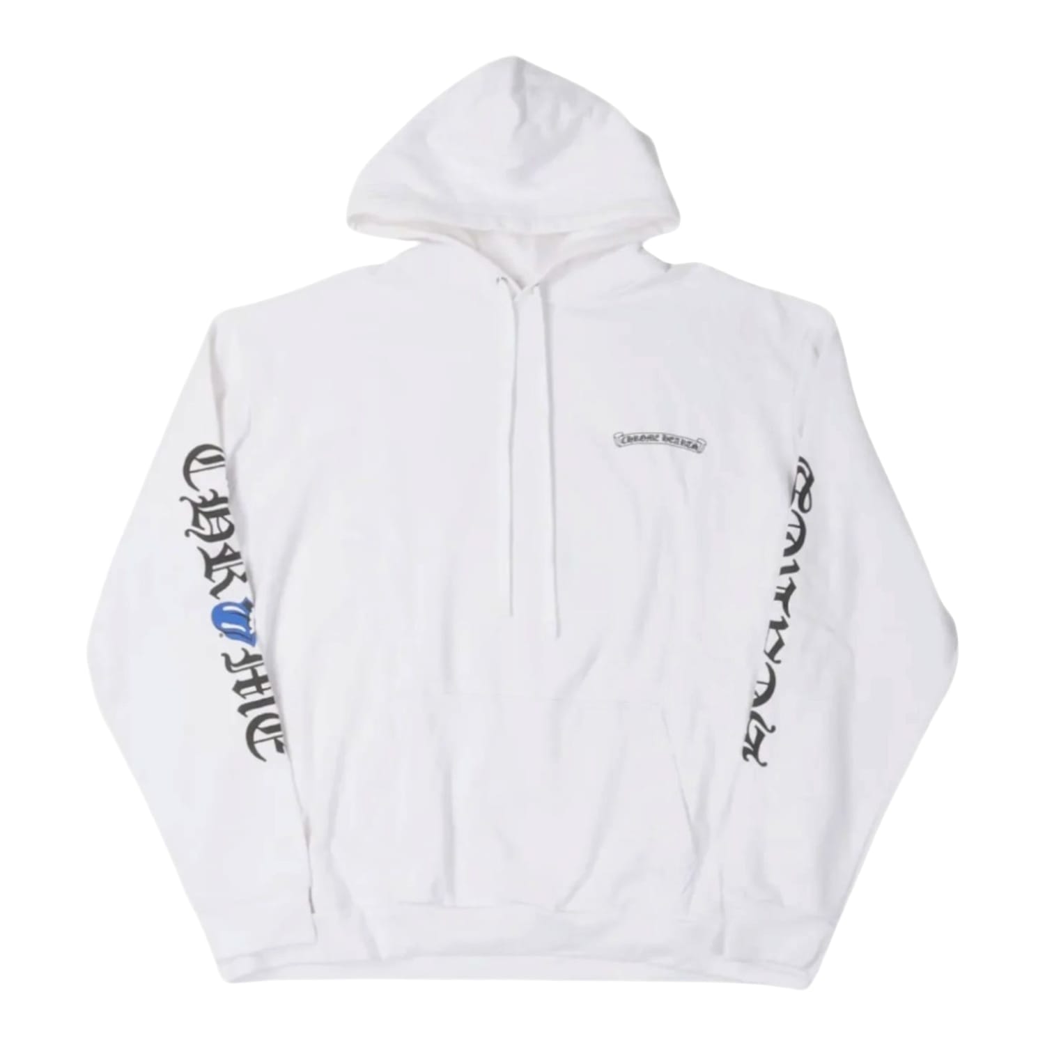 Chrome Hearts Rolling Stones White/Blue Hoodie
