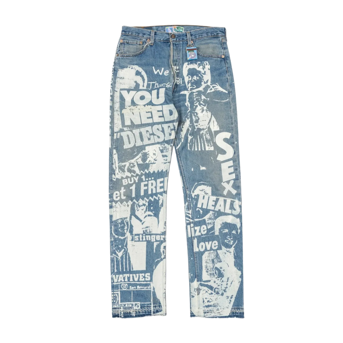 Better With Age Therapy Denim Jeans Light Indigo