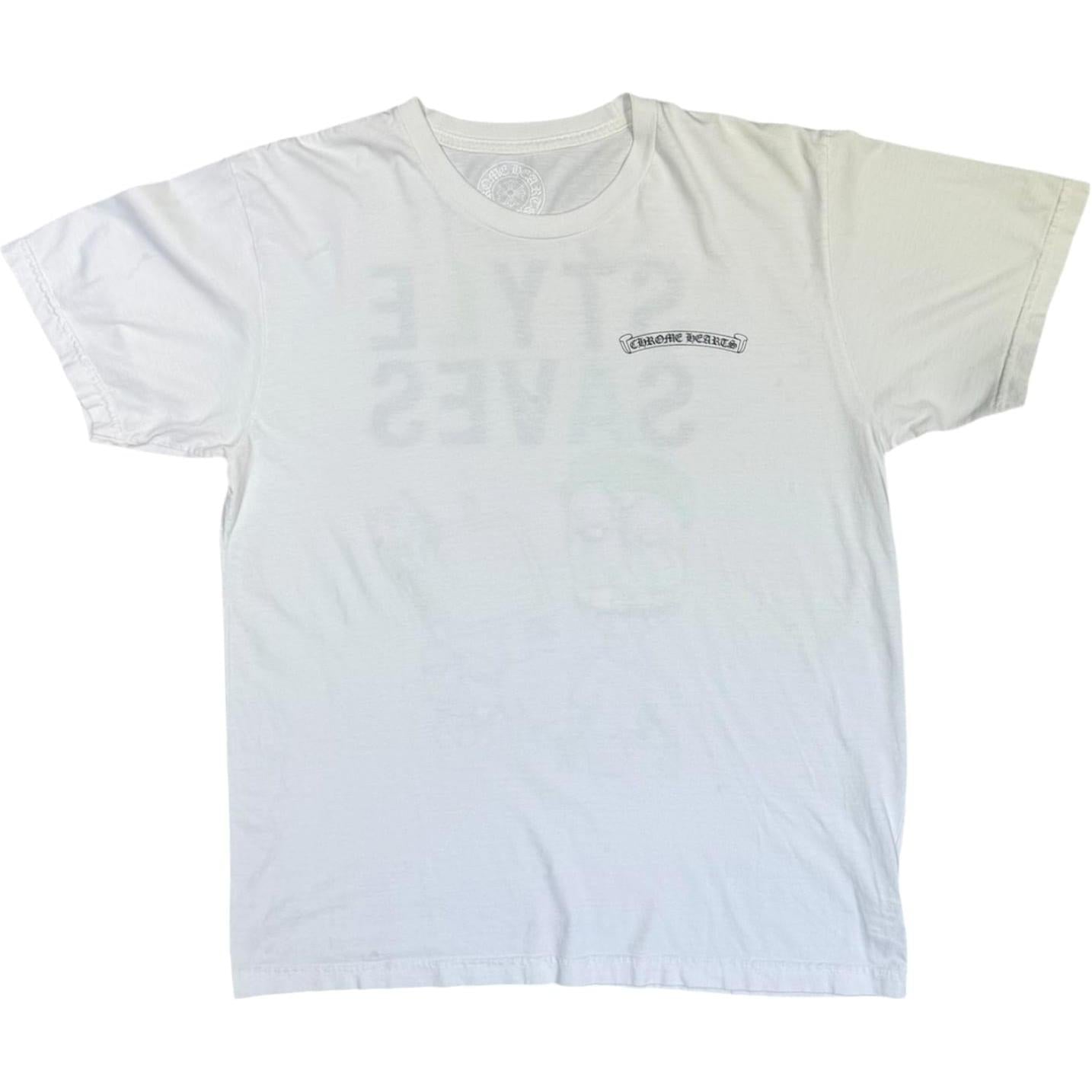 Chrome Hearts Matty Boy Style Saves T-shirt White