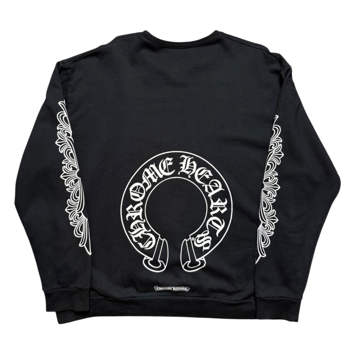 Chrome Hearts Horseshoe Crewneck Black