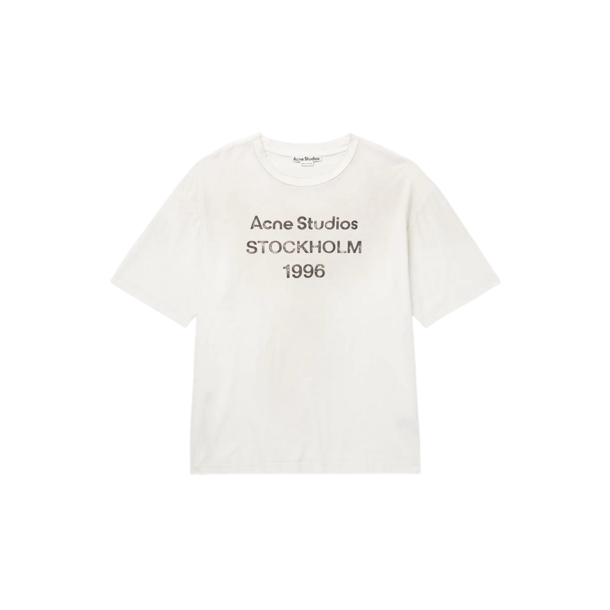 Acne Studios 1996 Sprayed T-Shirt White
