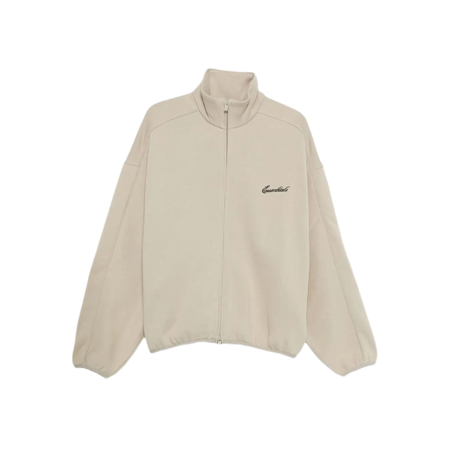 Fear of God Essentials Modern Fleece Piping Track Jacket Taupe