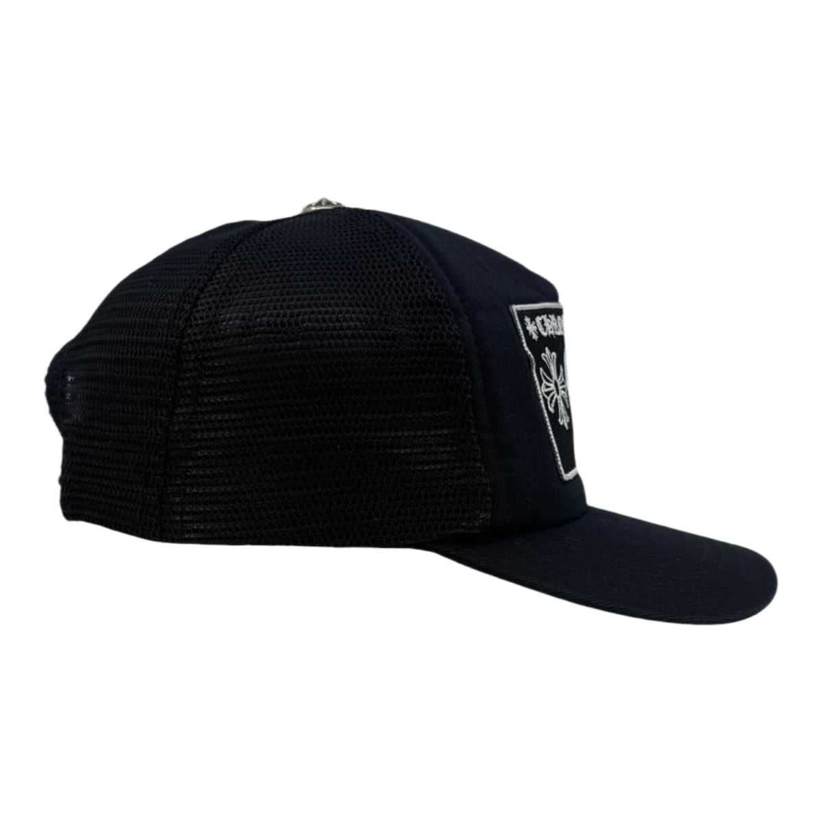 Chrome Hearts CH Las Vegas Trucker Hat Black/Black