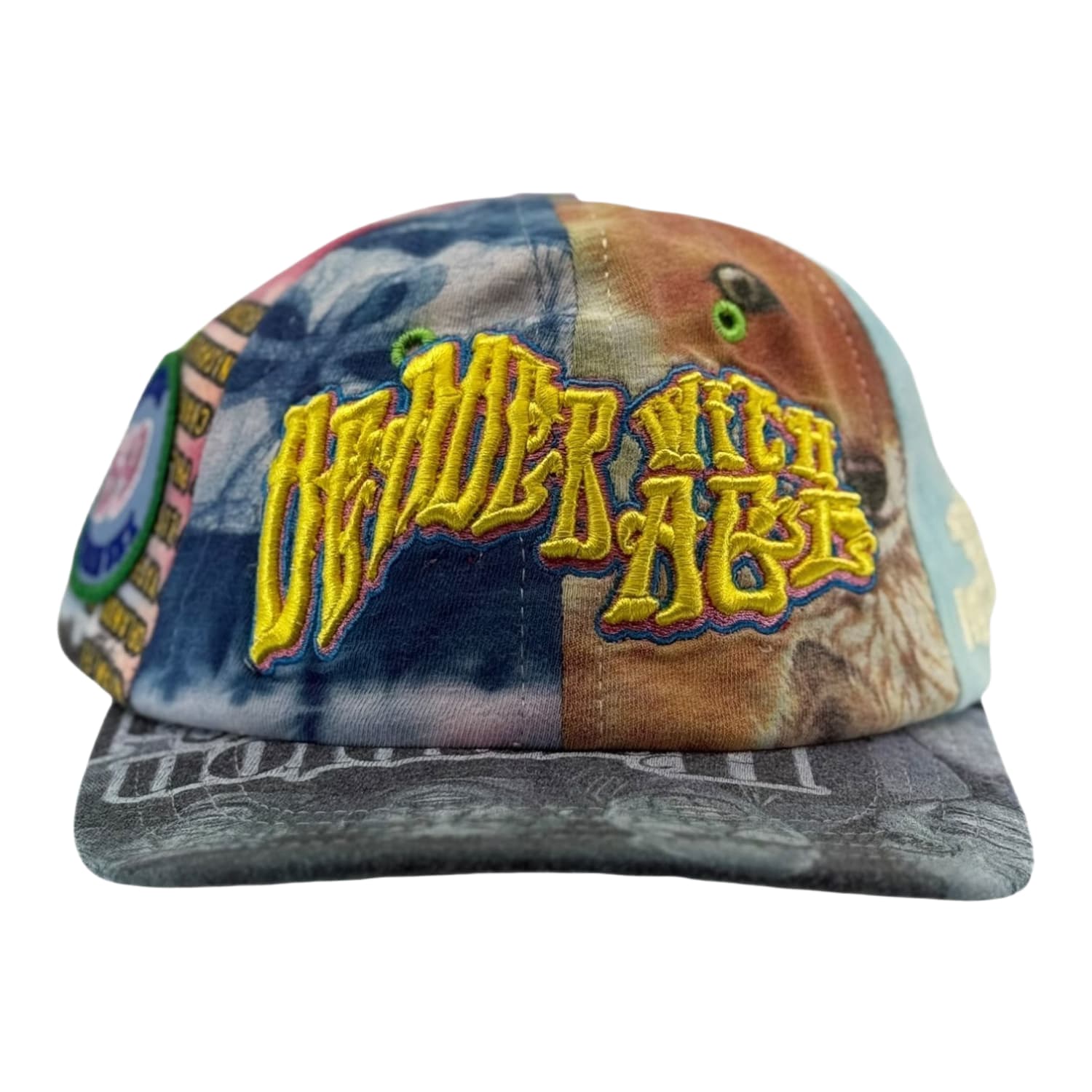 Better With Age Deader With Age Reconstructed Tie-Dye Hat