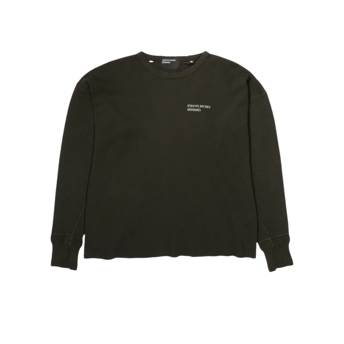 Enfants Riches Déprimés Classic Logo Distressed Thermal Gray