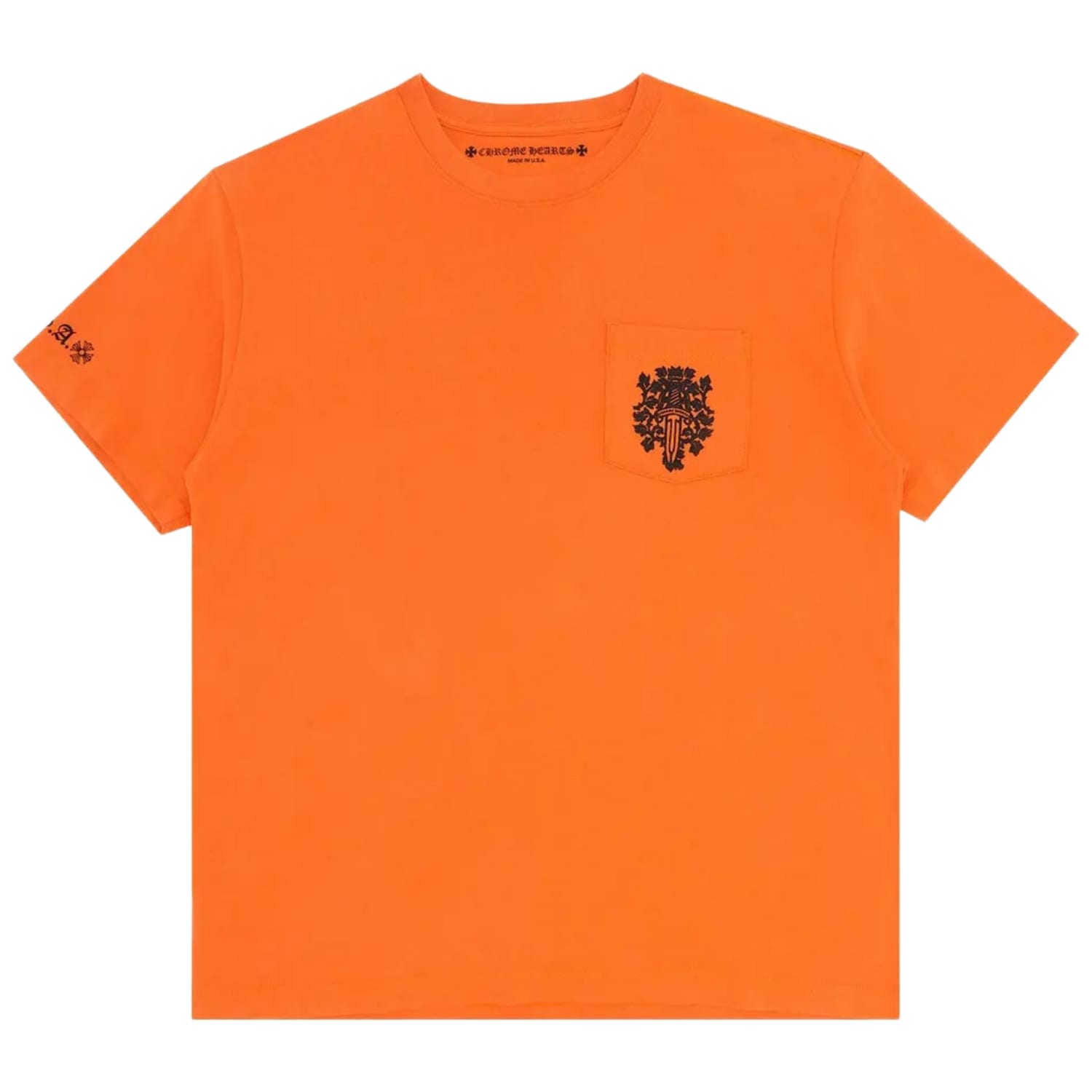 Chrome Hearts Vine Dagger T-shirt Orange/Black