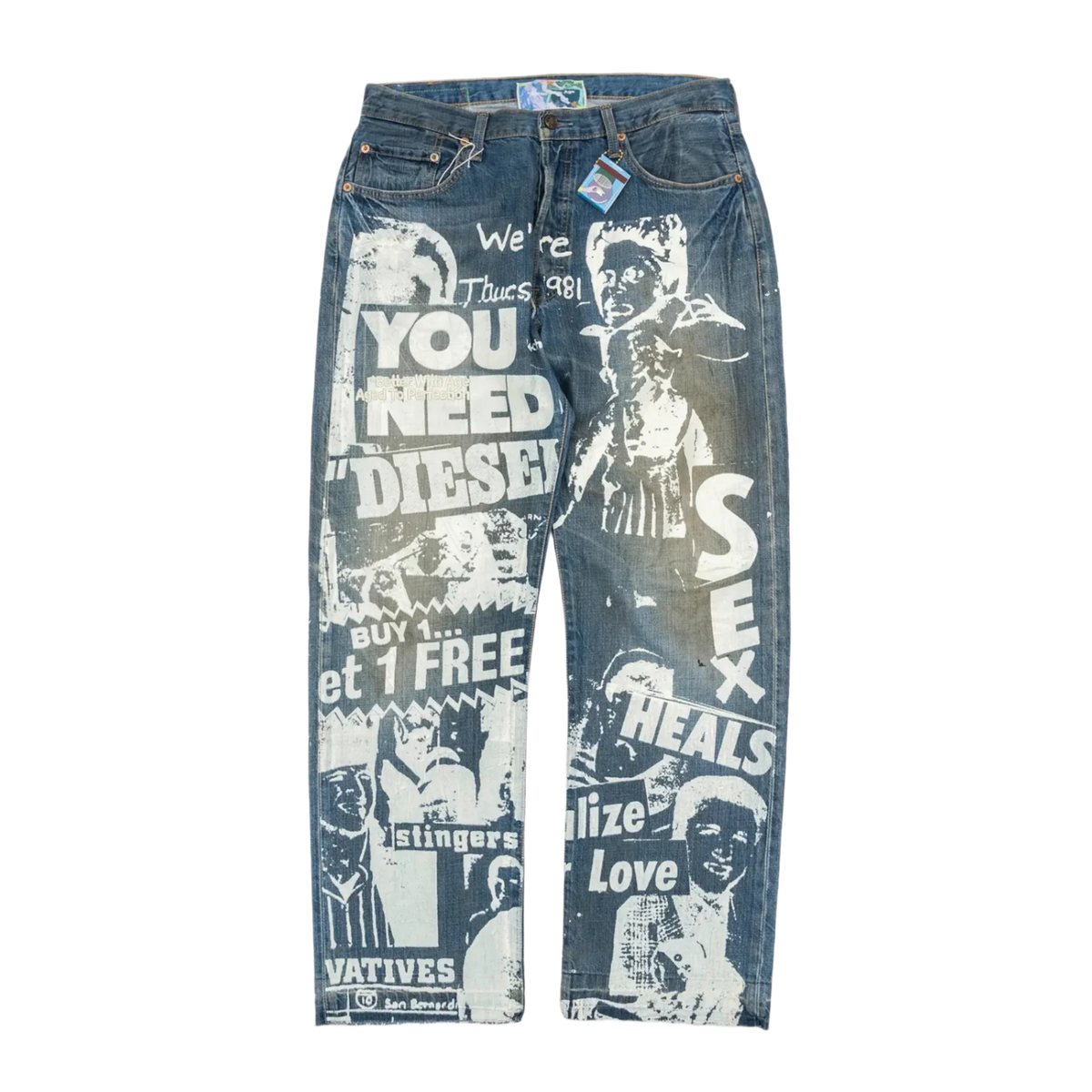 Better With Age Therapy Denim Jeans Indigo