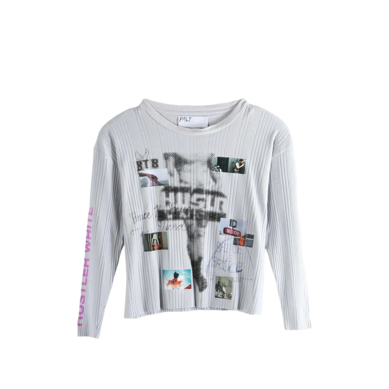 Paly Hollywood Hustlr Ribbed L/S T-Shirt